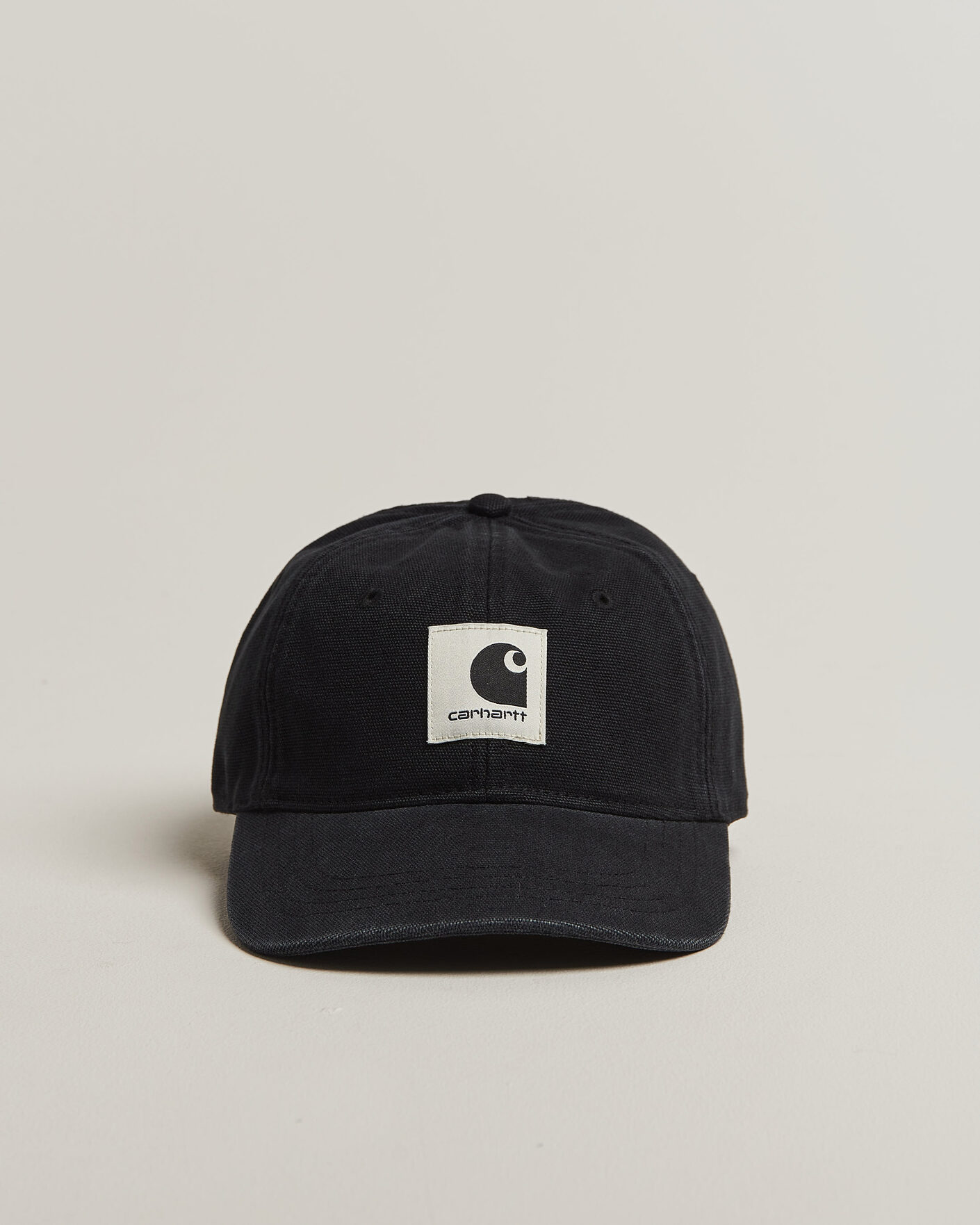 Carhartt WIP Canvas Caps Black at CareOfCarl.com