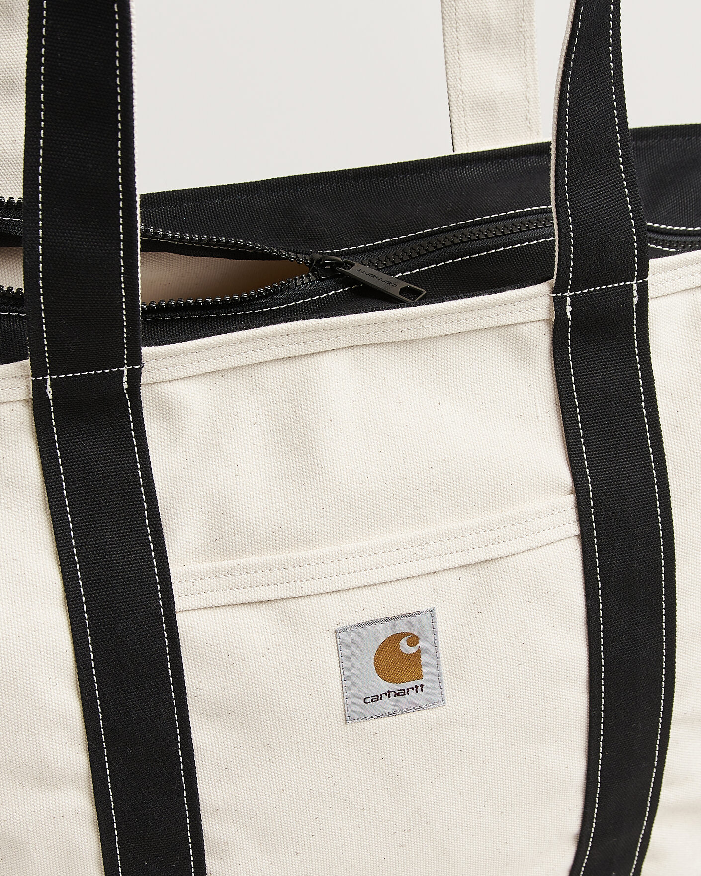 Men | Bags | Carhartt WIP | Canvas Beach Tote Natural/Black
