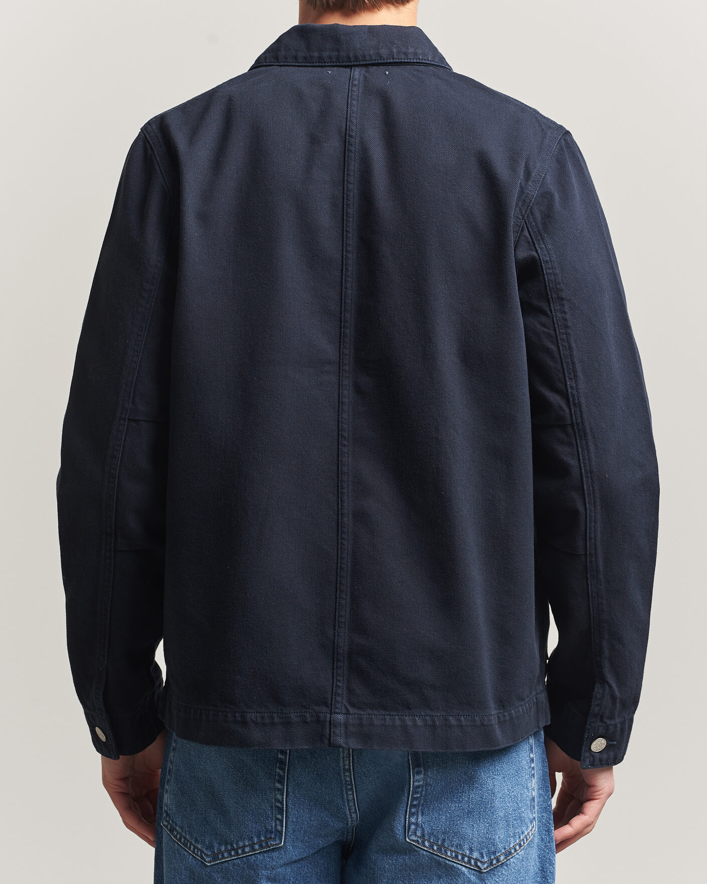 Men | Shirts | Samsøe Samsøe | New Worker Overshirt Salute Navy