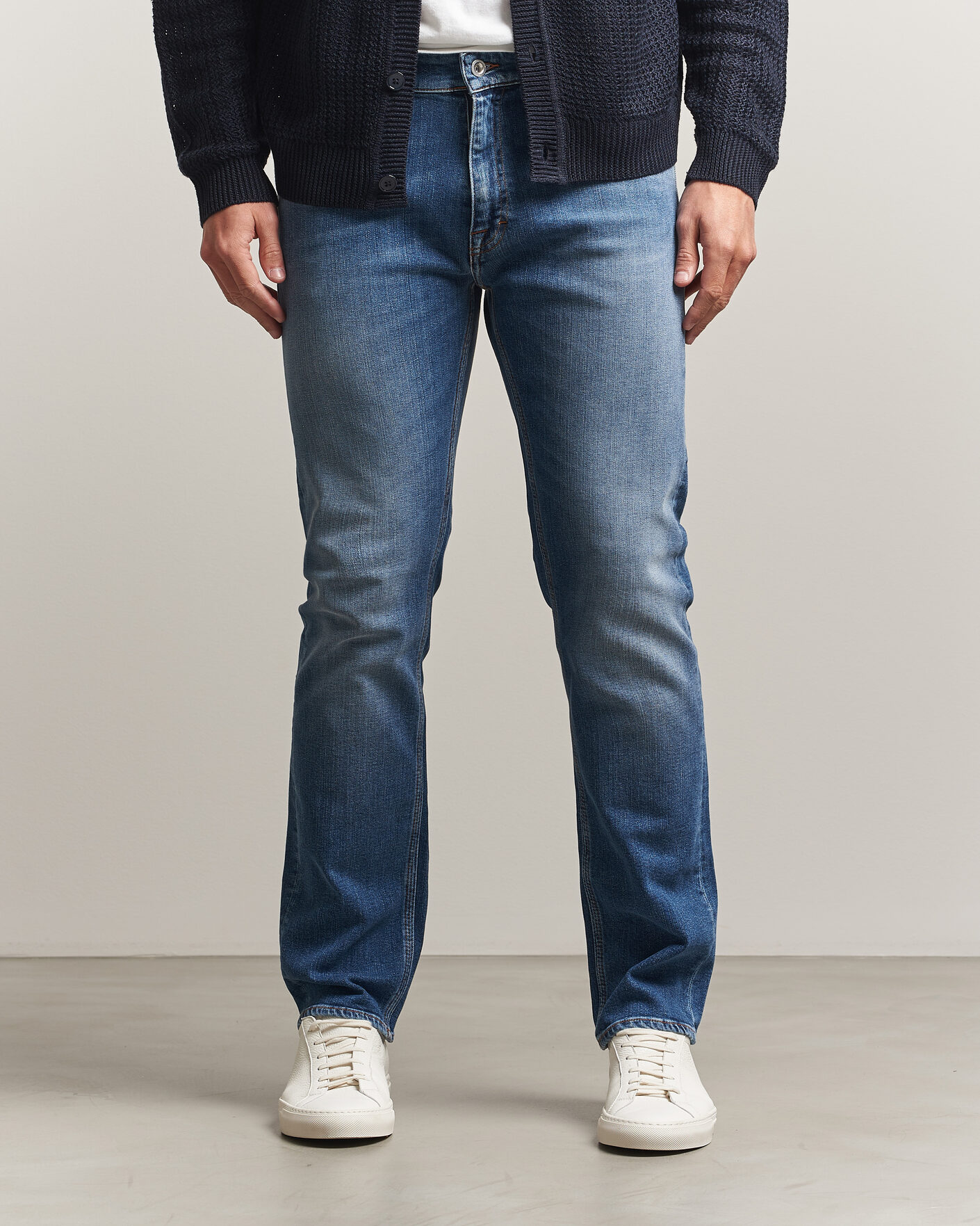 Men | Trousers | Tiger of Sweden | Des Jeans Medium Blue