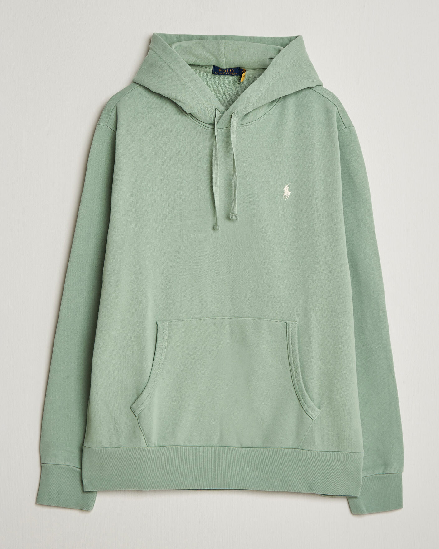 Men | Sweaters & Knitwear | Polo Ralph Lauren | Loopback Terry Hood Light Green