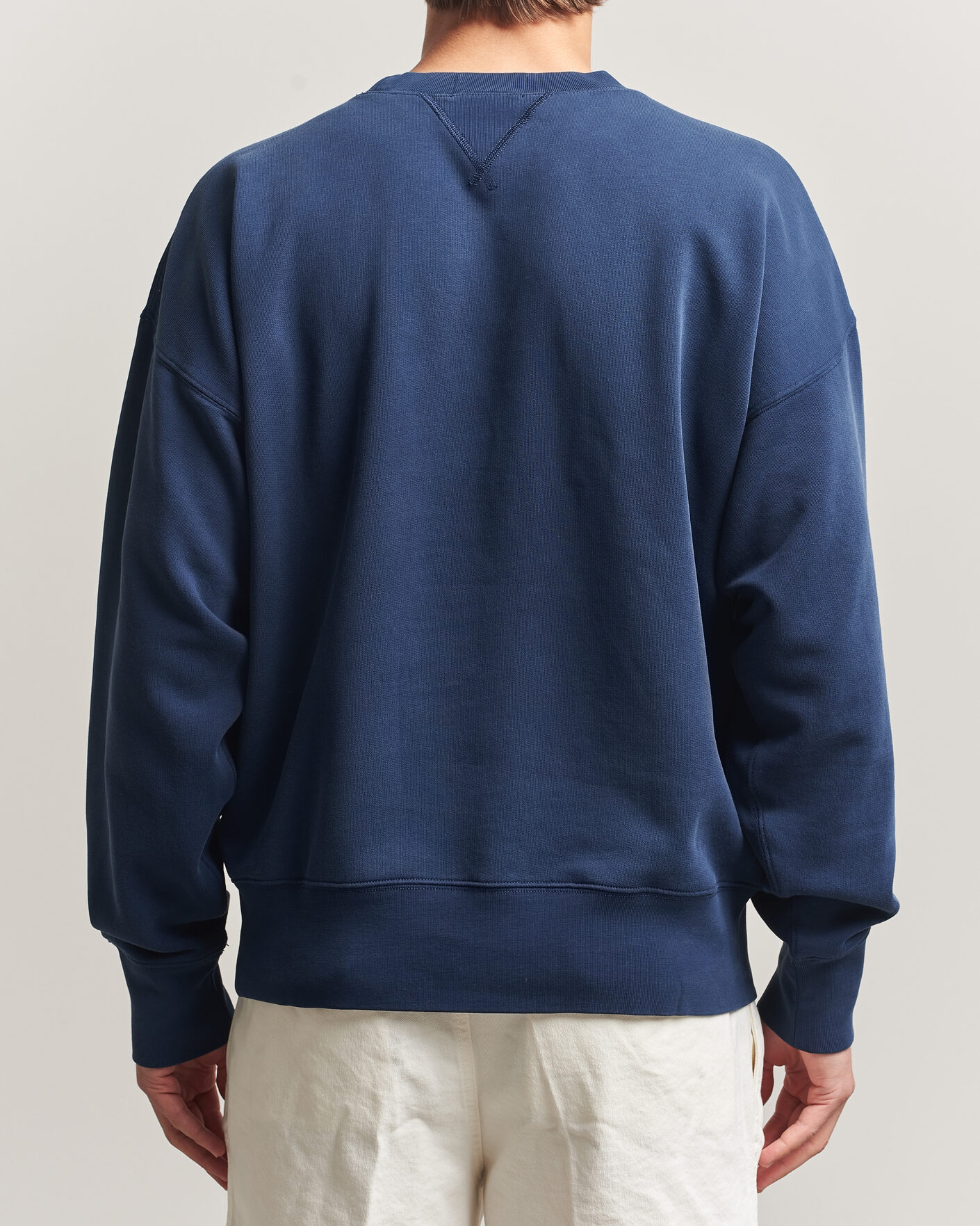 Men | Sweaters & Knitwear | Polo Ralph Lauren | RL Printed Sweatshirt Newport Navy
