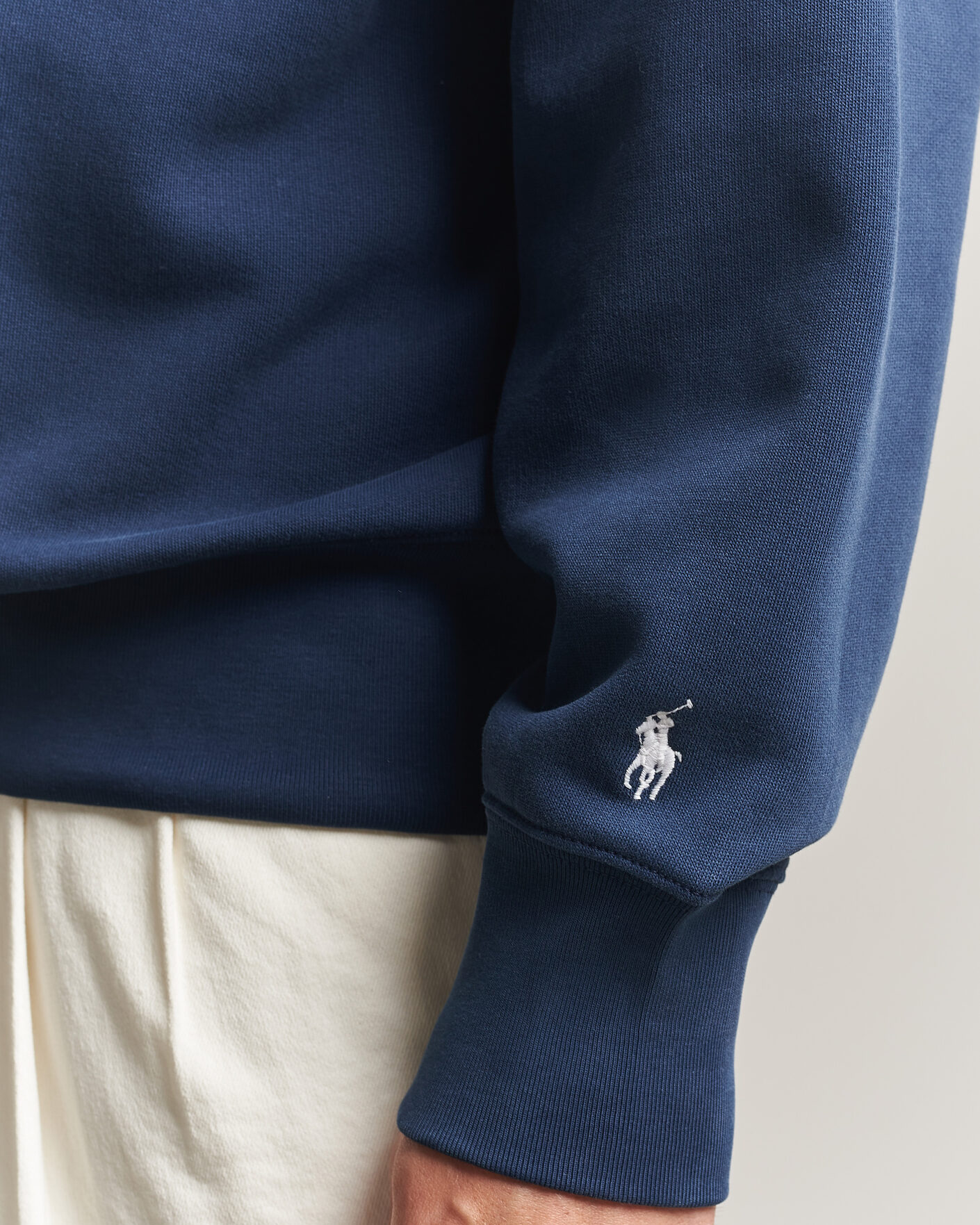 Men | Sweaters & Knitwear | Polo Ralph Lauren | RL Printed Sweatshirt Newport Navy