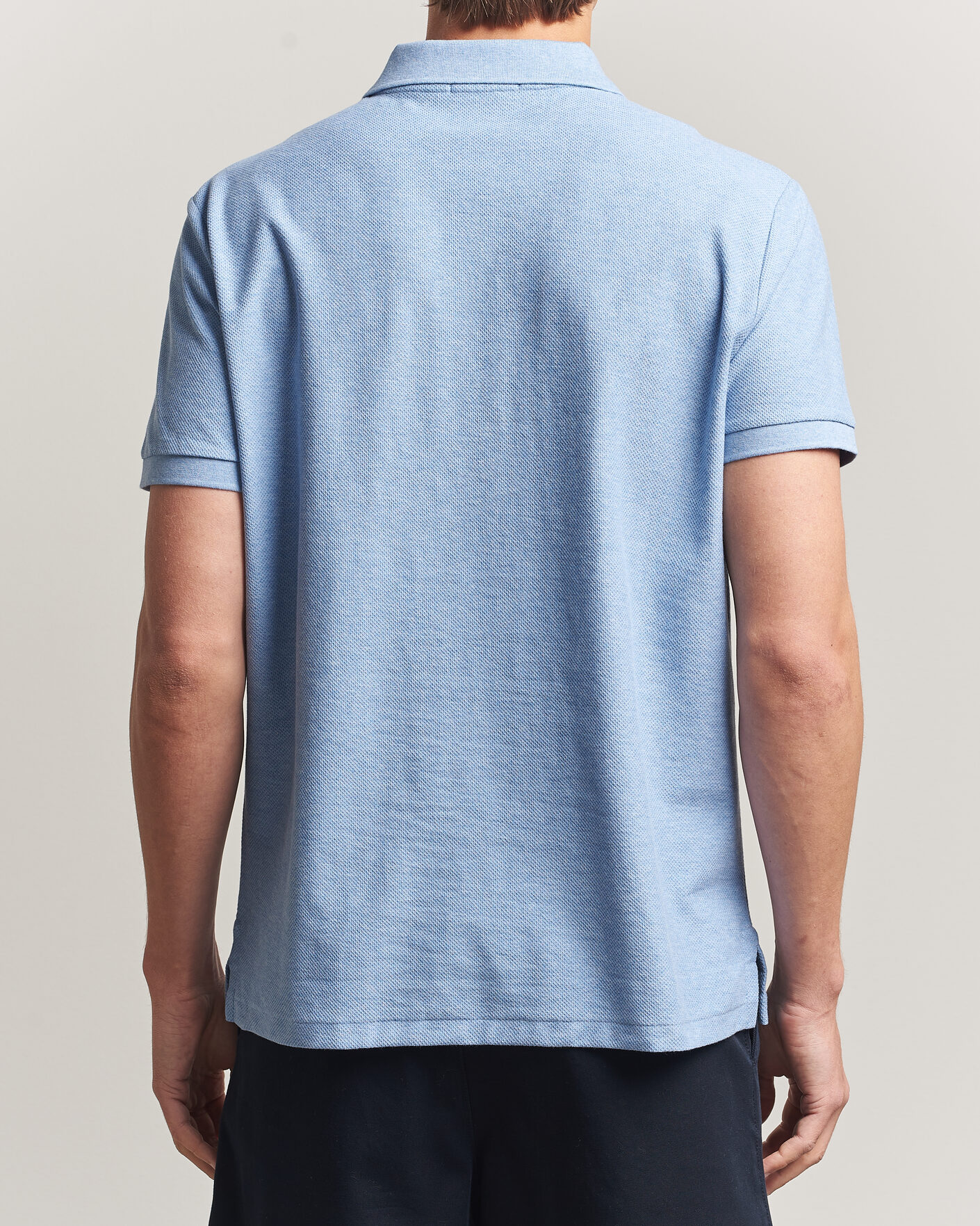 Men | Polo Shirts | Polo Ralph Lauren | Honeycomb Texture Polo Isle Heather