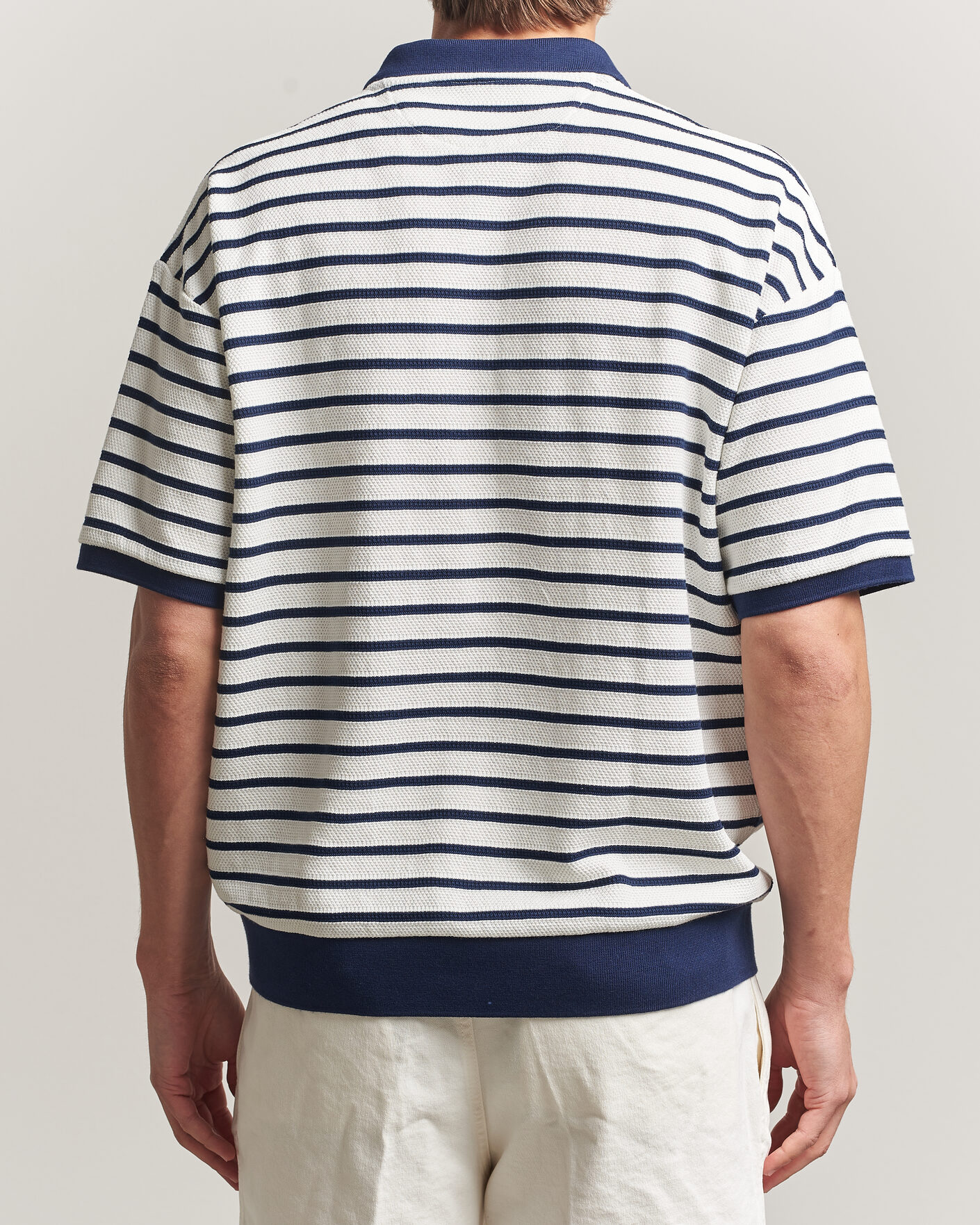 Polo Ralph Lauren Jacquard Interlock Striped Polo Nevis/Newport