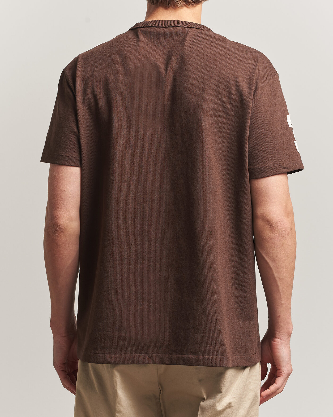 Men | T-Shirts | Polo Ralph Lauren | Classic Fit Team T-shirt Nutmeg Brown