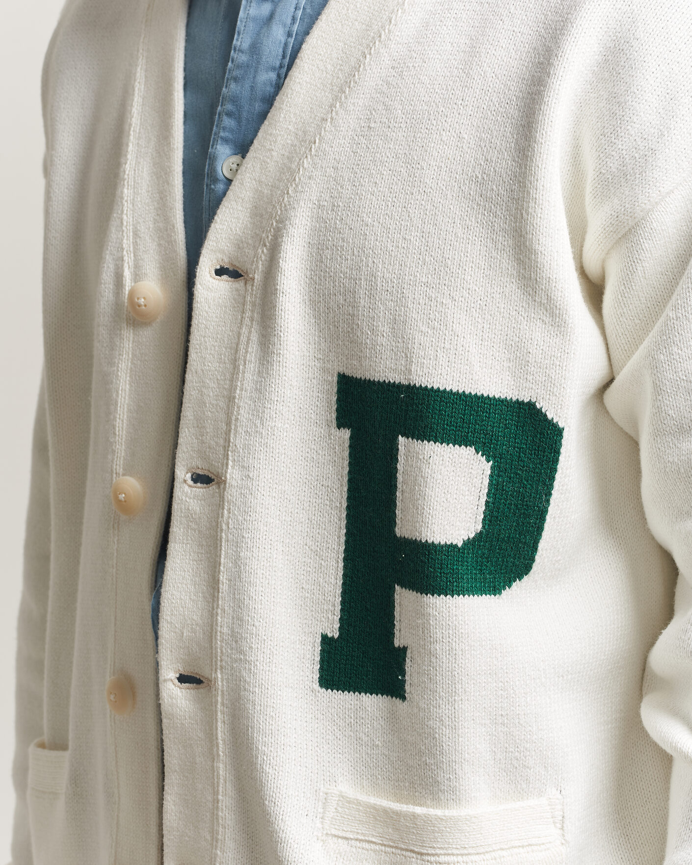Men | Sweaters & Knitwear | Polo Ralph Lauren | P Cardigan Cream Combo