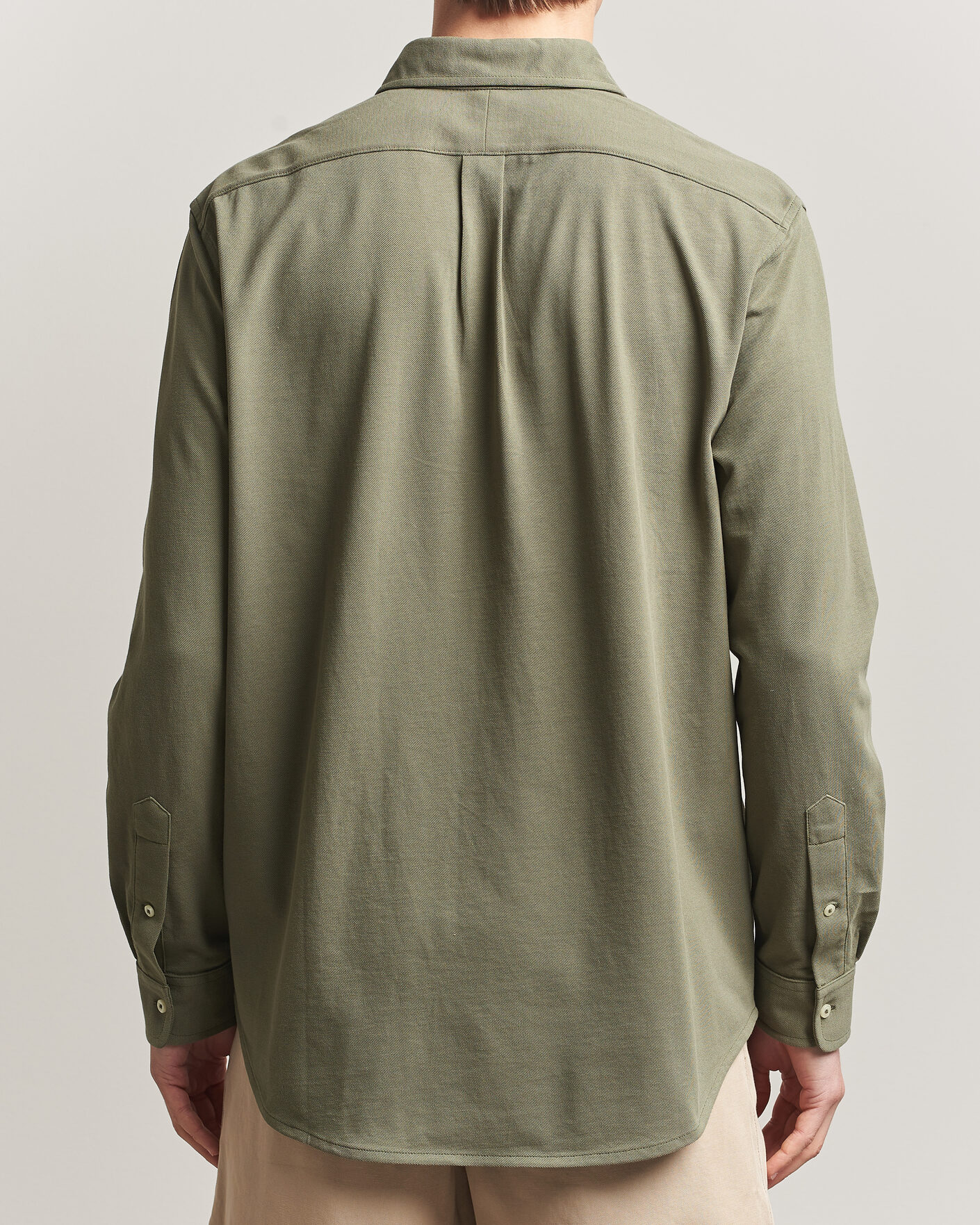 Men | Shirts | Polo Ralph Lauren | Featherweight Mesh Shirt Cruise Olive