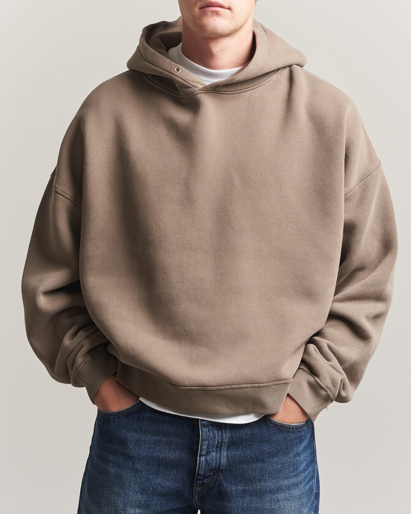 Men | Sweaters & Knitwear | Sunflower | Hoodie Brown