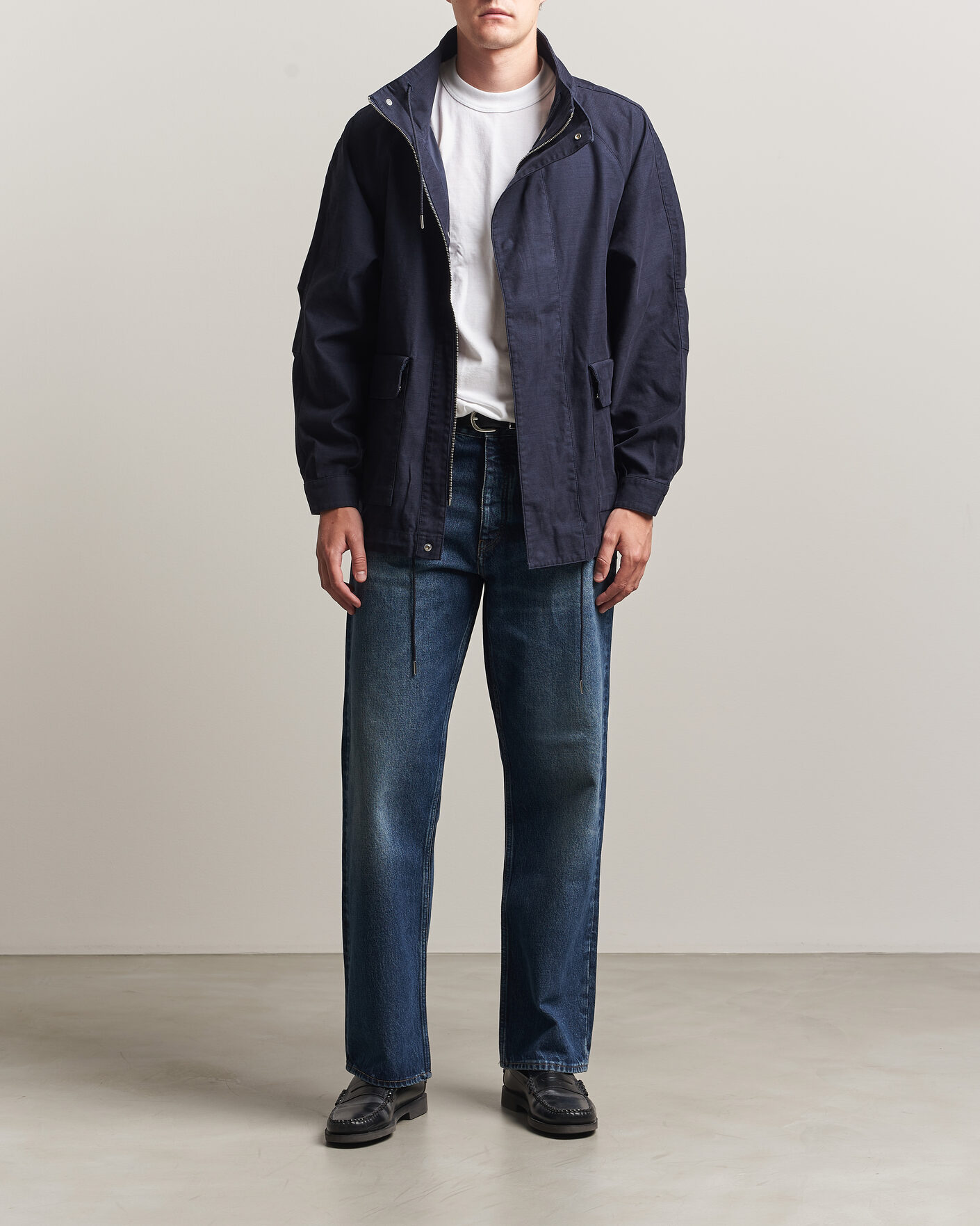 Men | Coats & Jackets | Sunflower | Field Jacket Navy