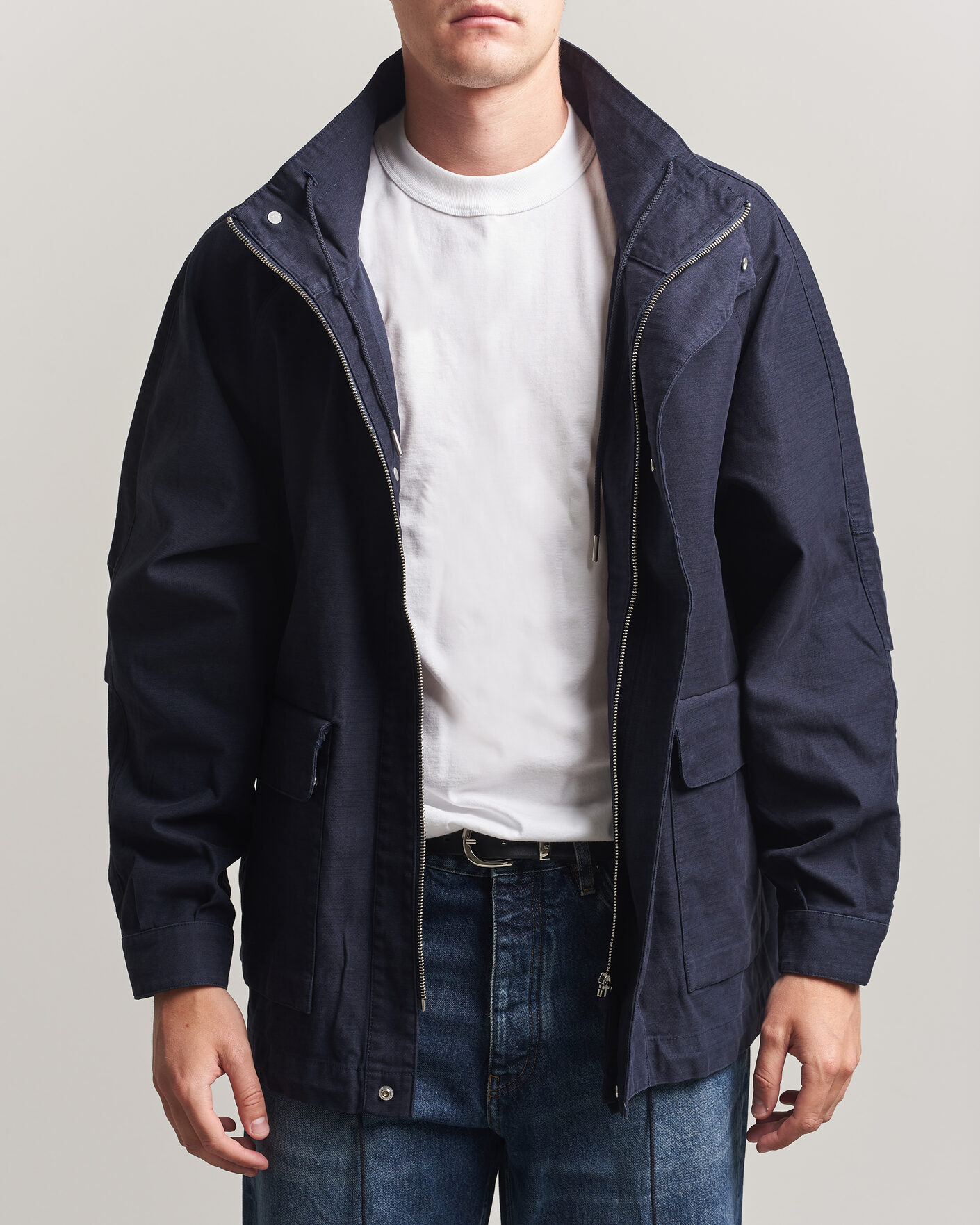 Men | Coats & Jackets | Sunflower | Field Jacket Navy