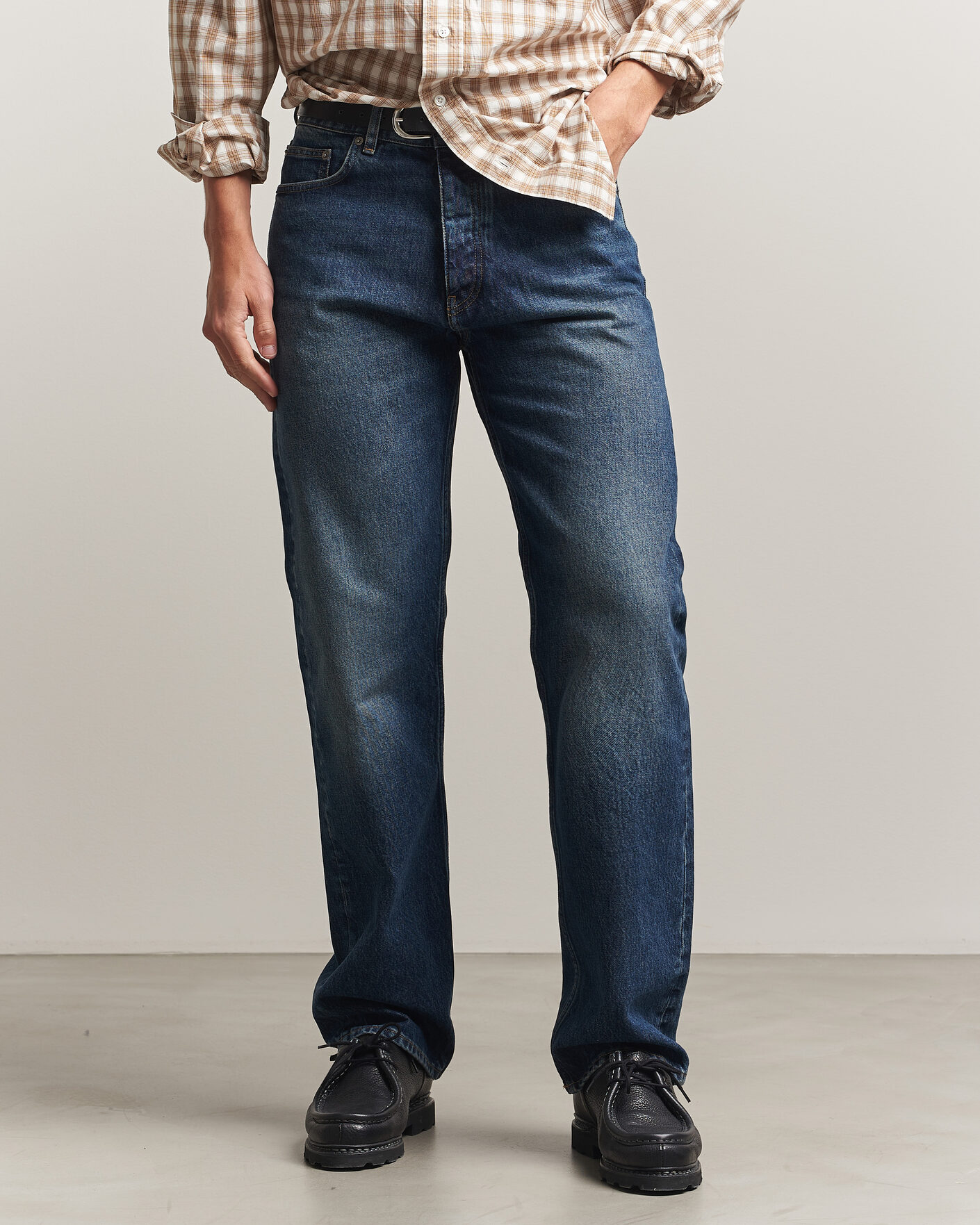 Men | Jeans | Sunflower | New Standard Jeans Dark Blue Worn
