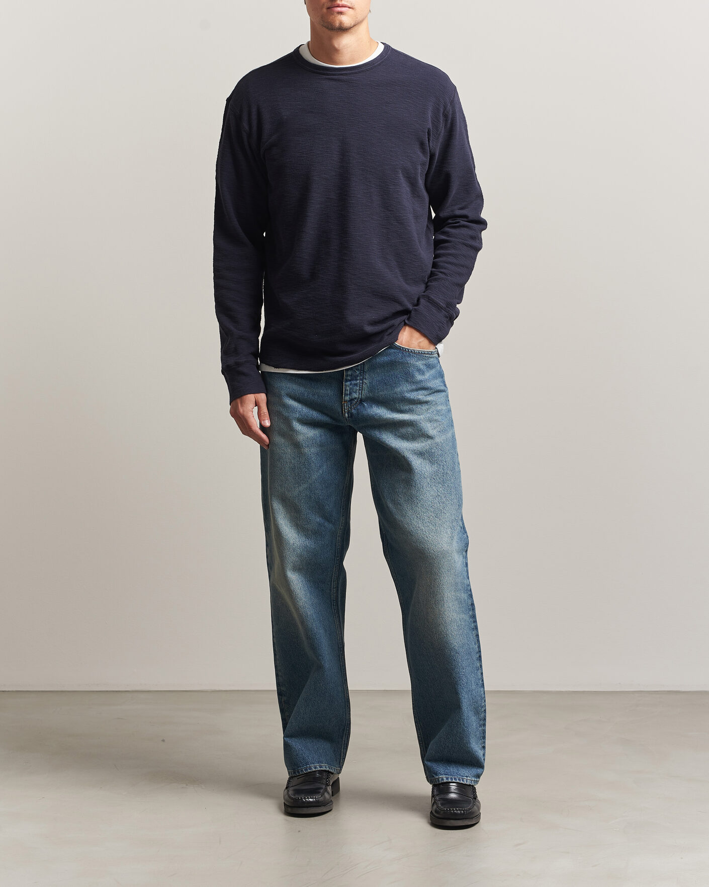 Men | Jeans | Sunflower | Loose Jeans Blue Vintage