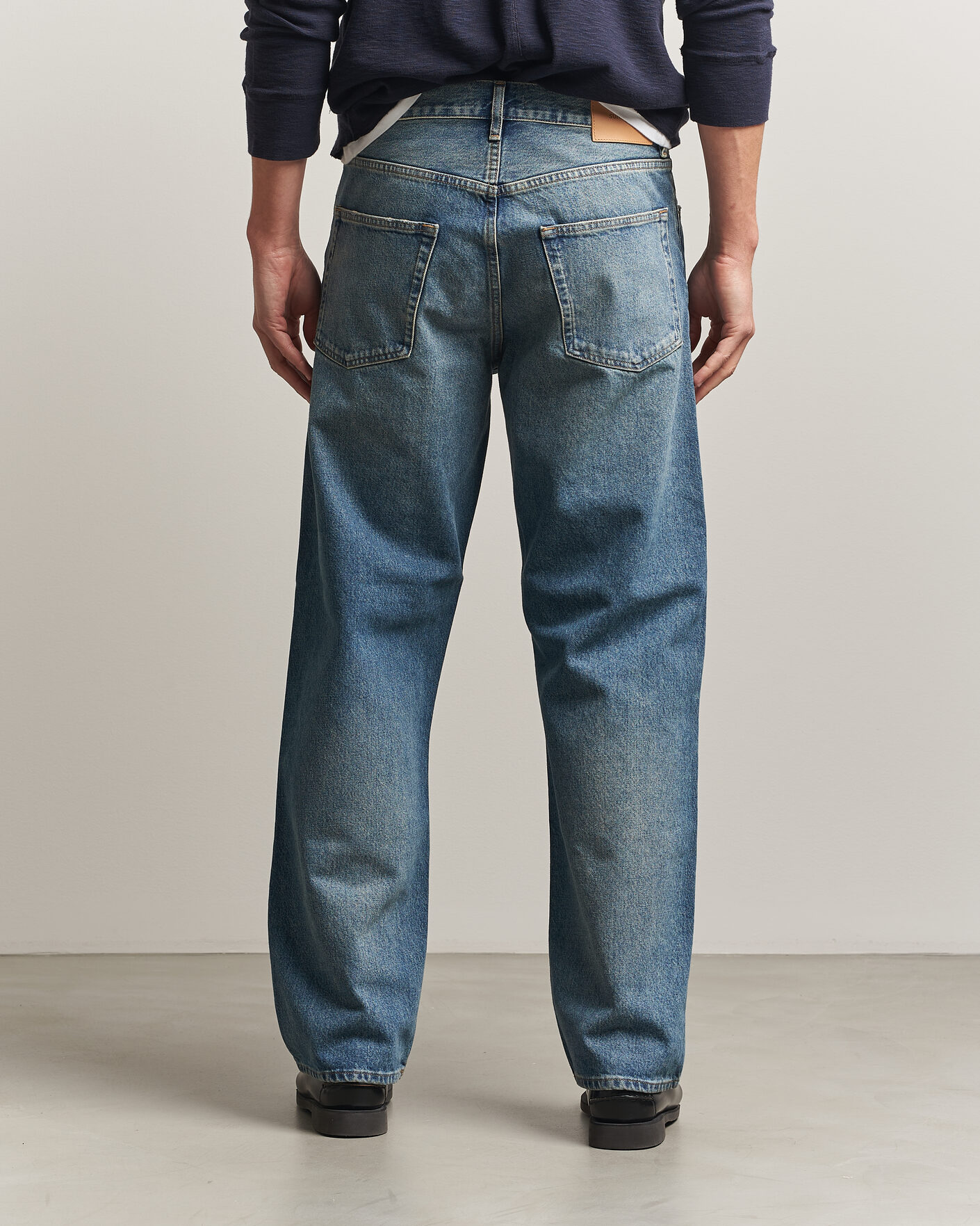 Men | Trousers | Sunflower | Loose Jeans Blue Vintage