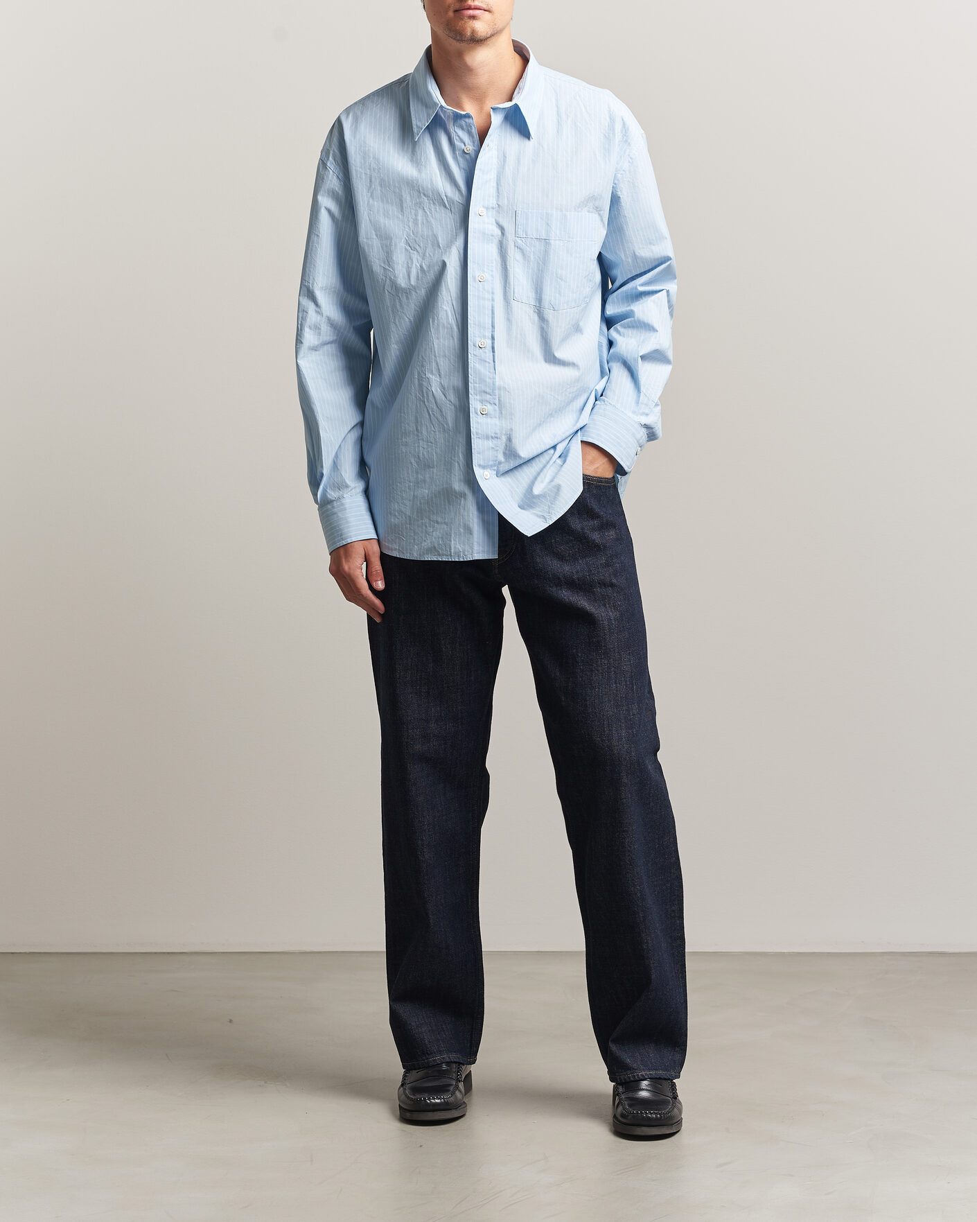 Men | Jeans | Sunflower | Loose Jeans Simple Rinse