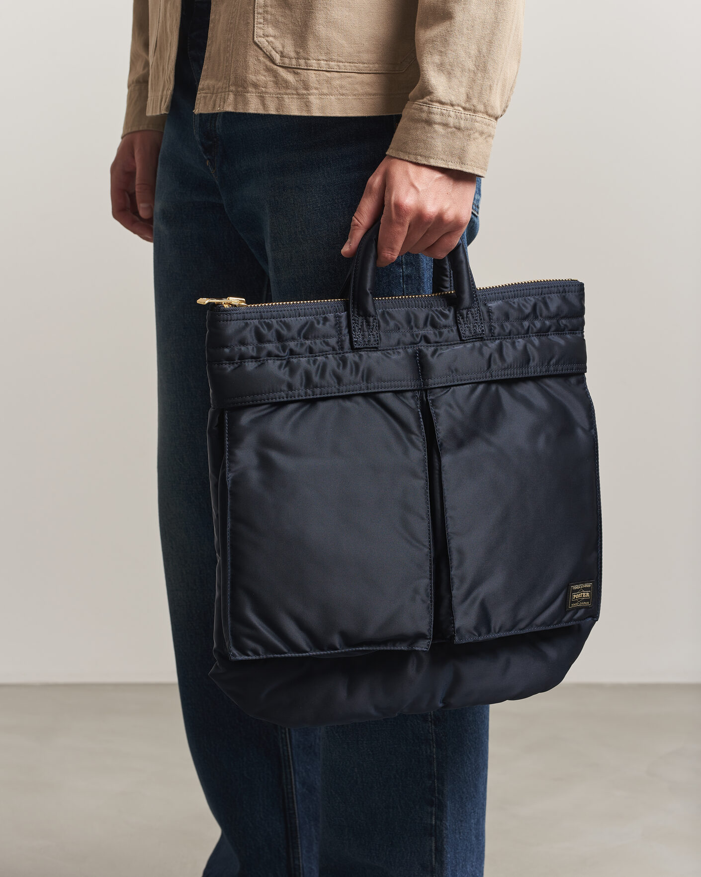 Men | Bags | Porter-Yoshida & Co. | Tanker Helmet Bag Navy