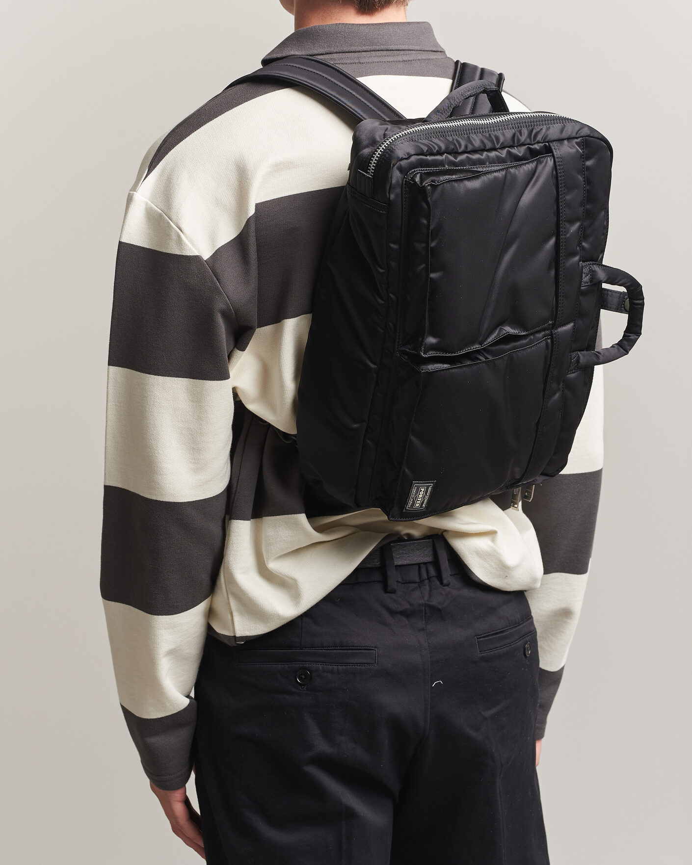 Porter-Yoshida & Co.Tanker 3Way Document BagBlack at CareOfCarl.com