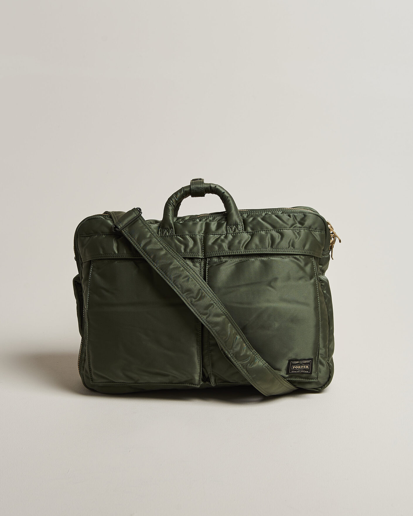 Men | Bags | Porter-Yoshida & Co. | Porter-Yoshida & Co.Tanker 3Way Document BagSage Green