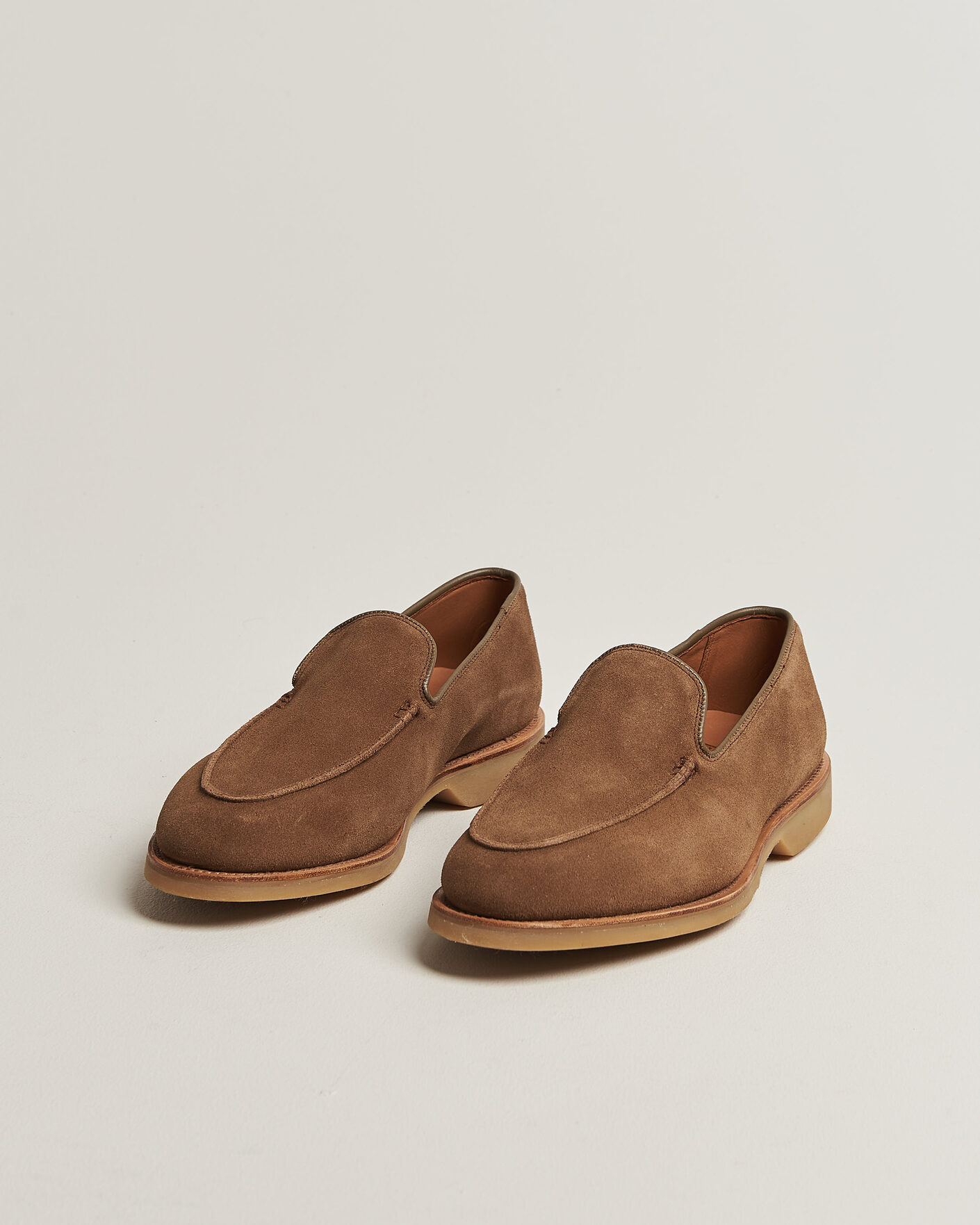 Men | Loafers | Crockett & Jones | Salcombe 2 Loafer Wedge Sole Desert Suede