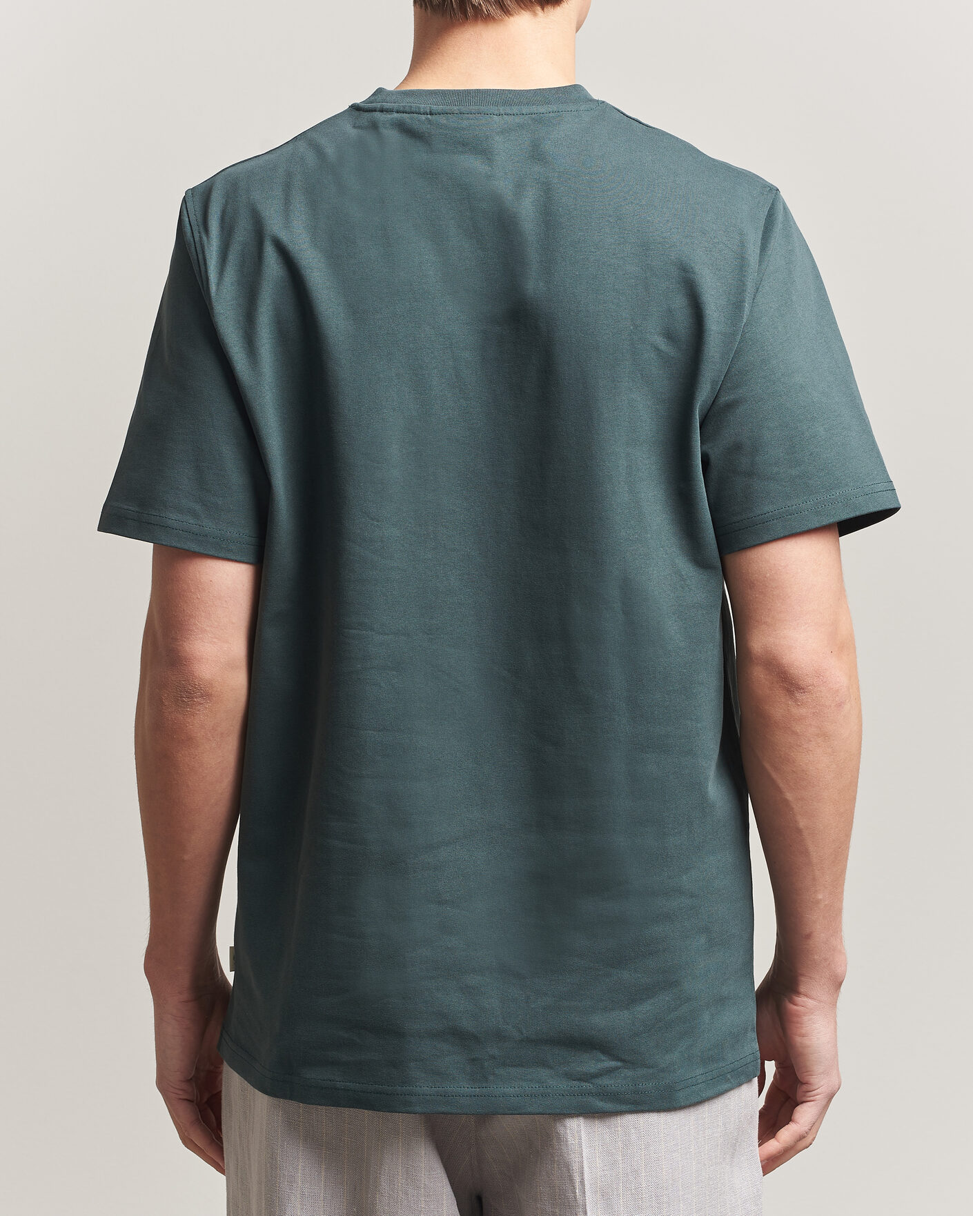 Men | T-Shirts | LES DEUX | Court Printed T-Shirt Pine Green