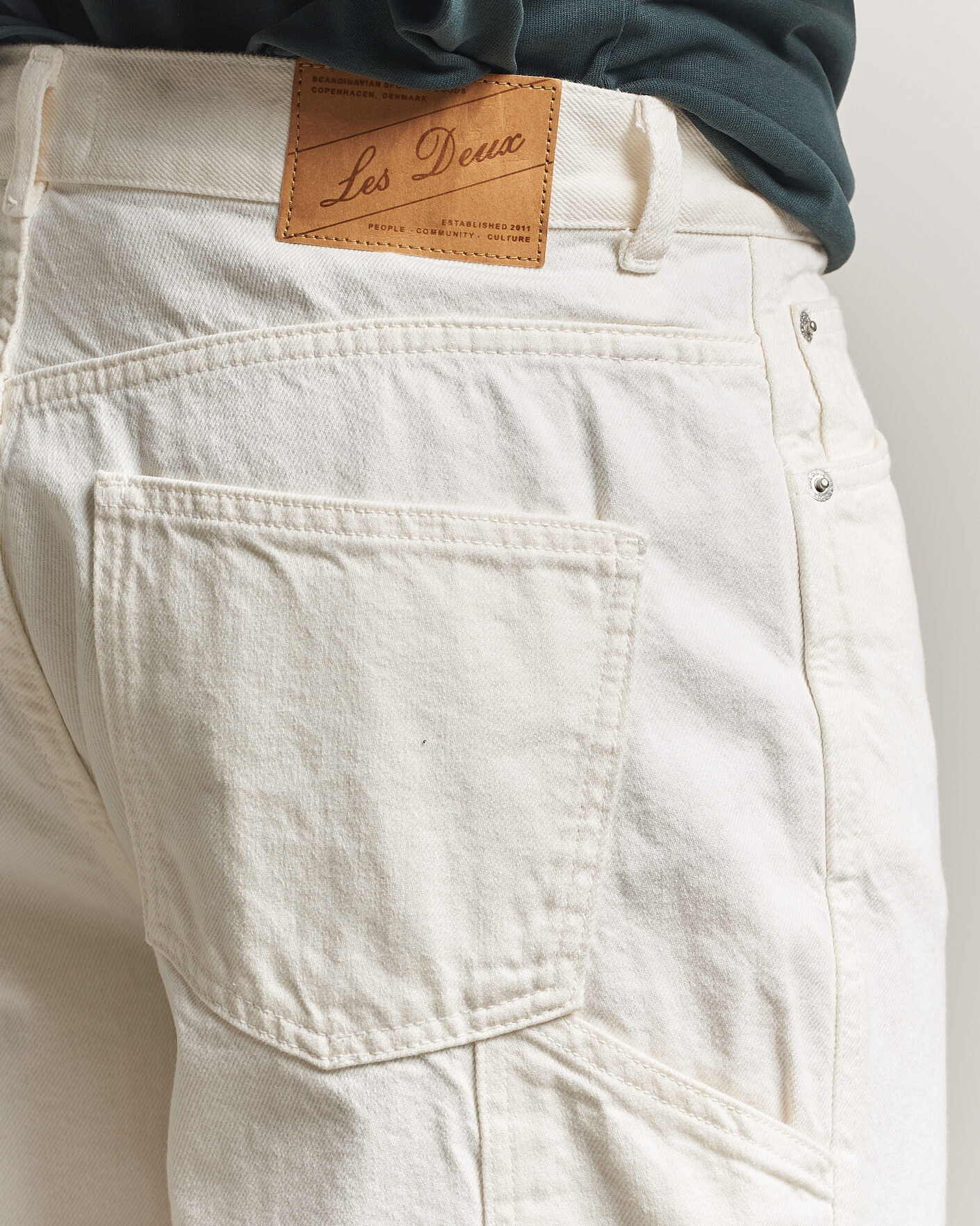 Men | Jeans | LES DEUX | Carpenter Jeans Light Ivory