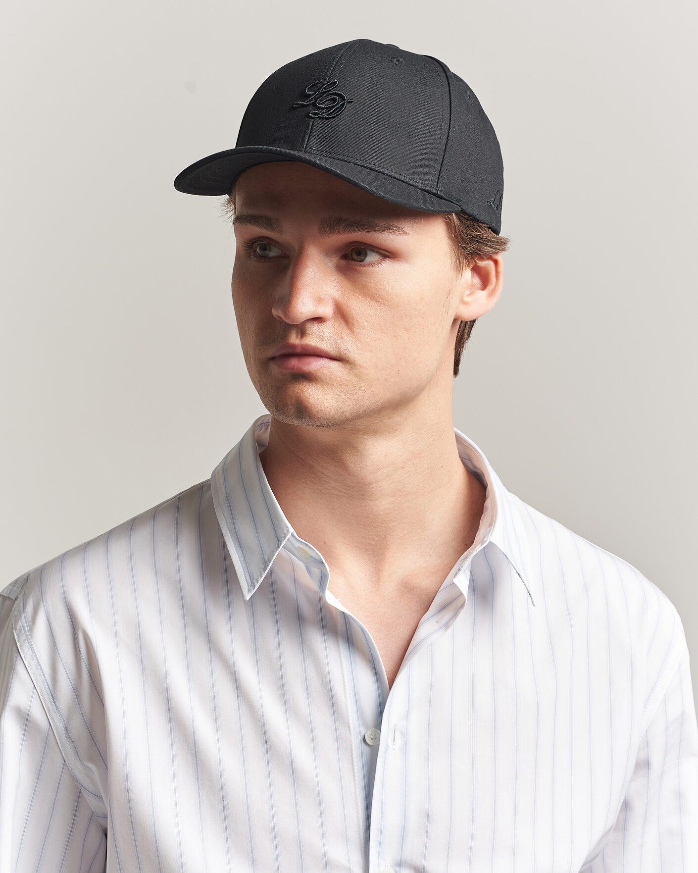 Men | Hats & Caps | LES DEUX | Tonal Baseball Cap Black