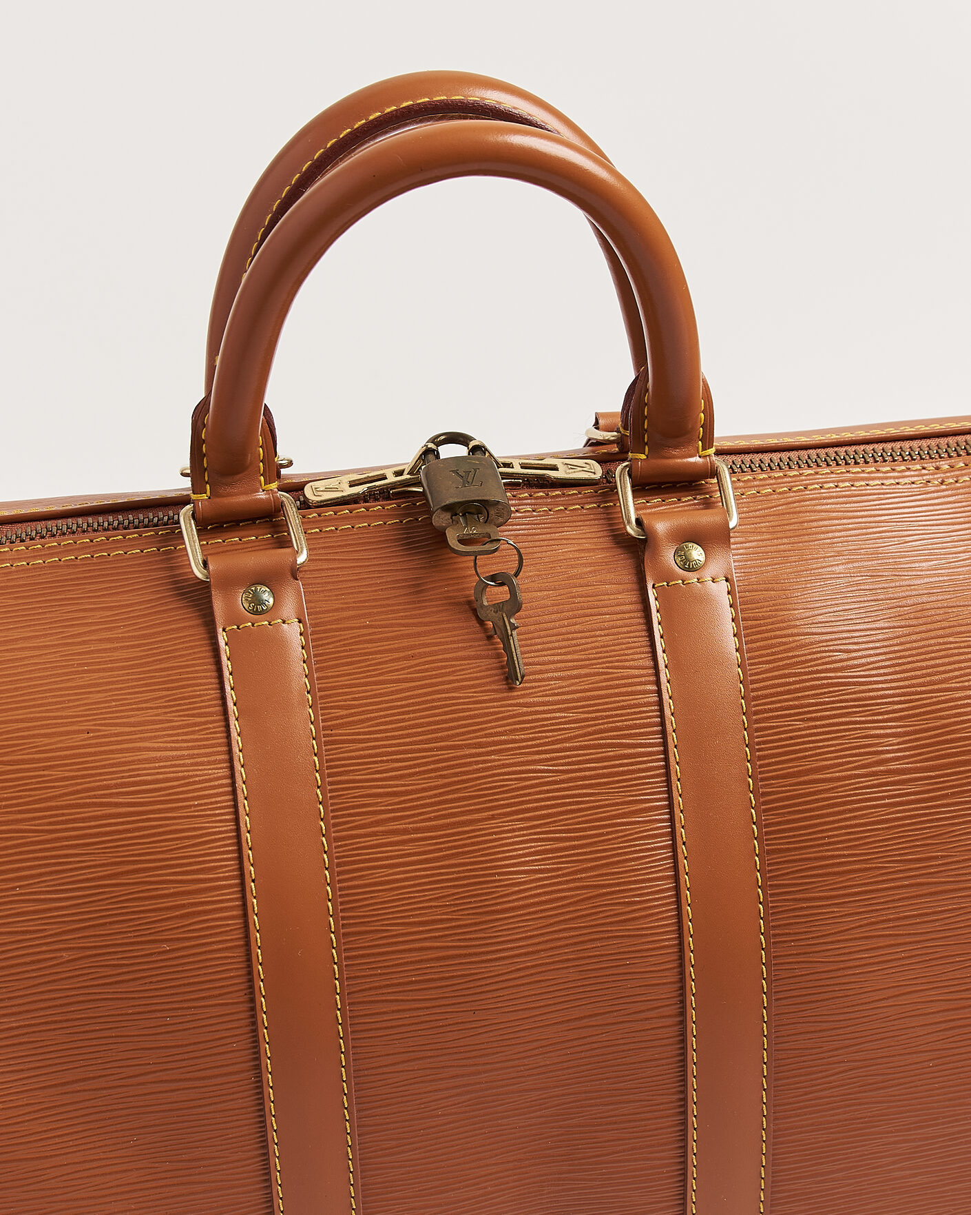 Men | Pre-Owned & Vintage Bags | Louis Vuitton Pre-Owned | Keepall Epi Leather 45 Brown