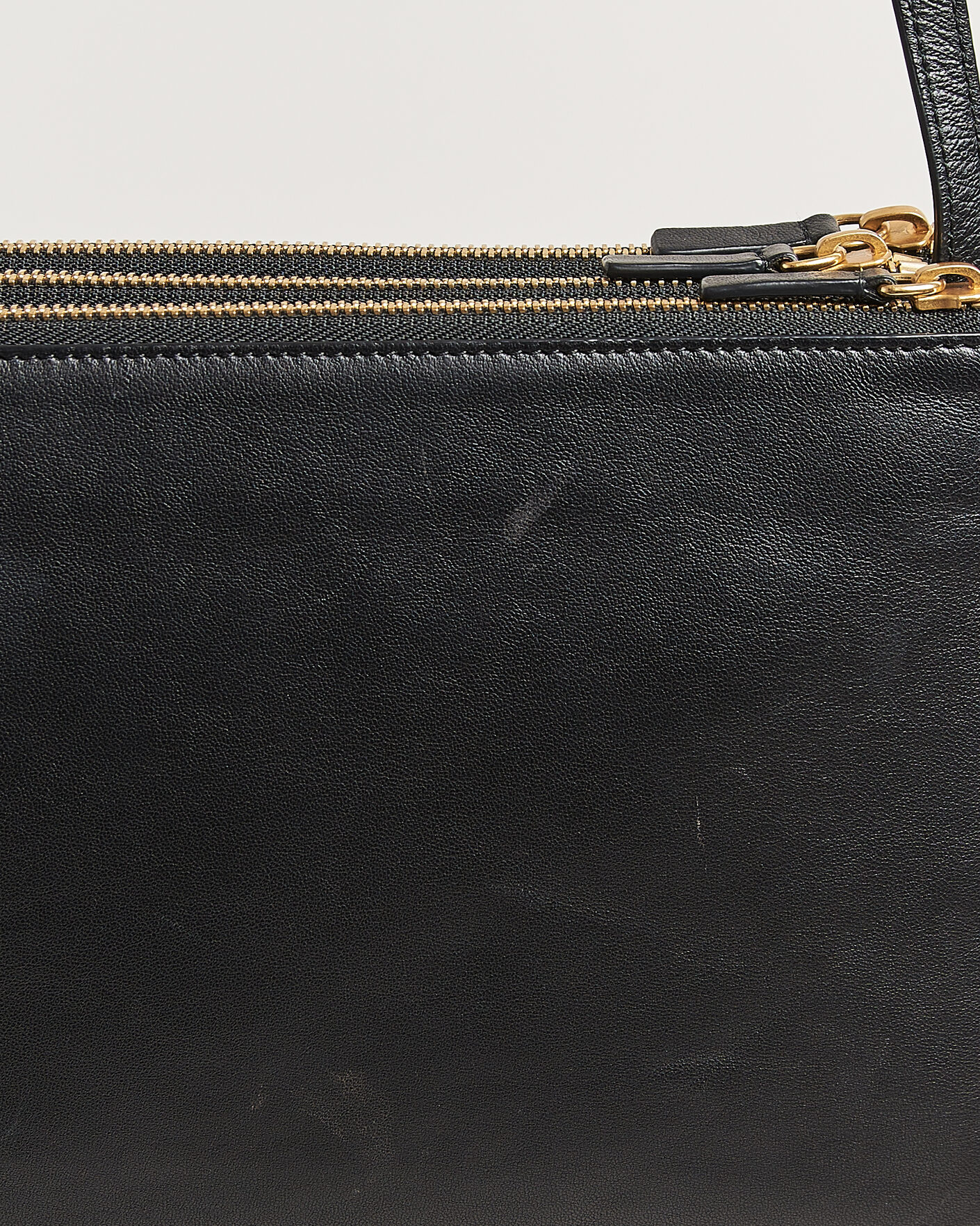 Men | Pre-Owned & Vintage Bags | Celine Pre-Owned | Trio Bag Medium Leather Black