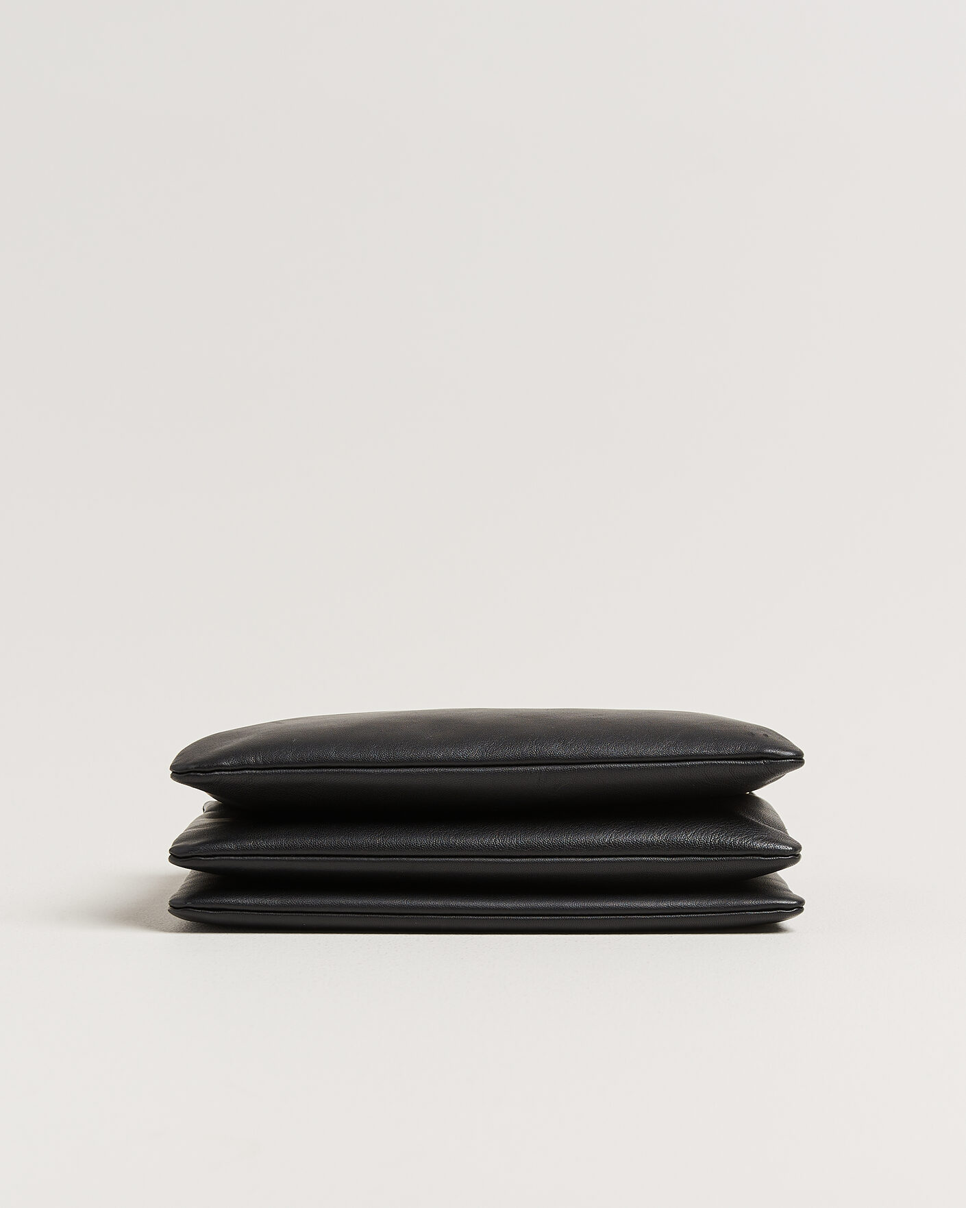 Men | Pre-Owned & Vintage Bags | Celine Pre-Owned | Trio Bag Medium Leather Black