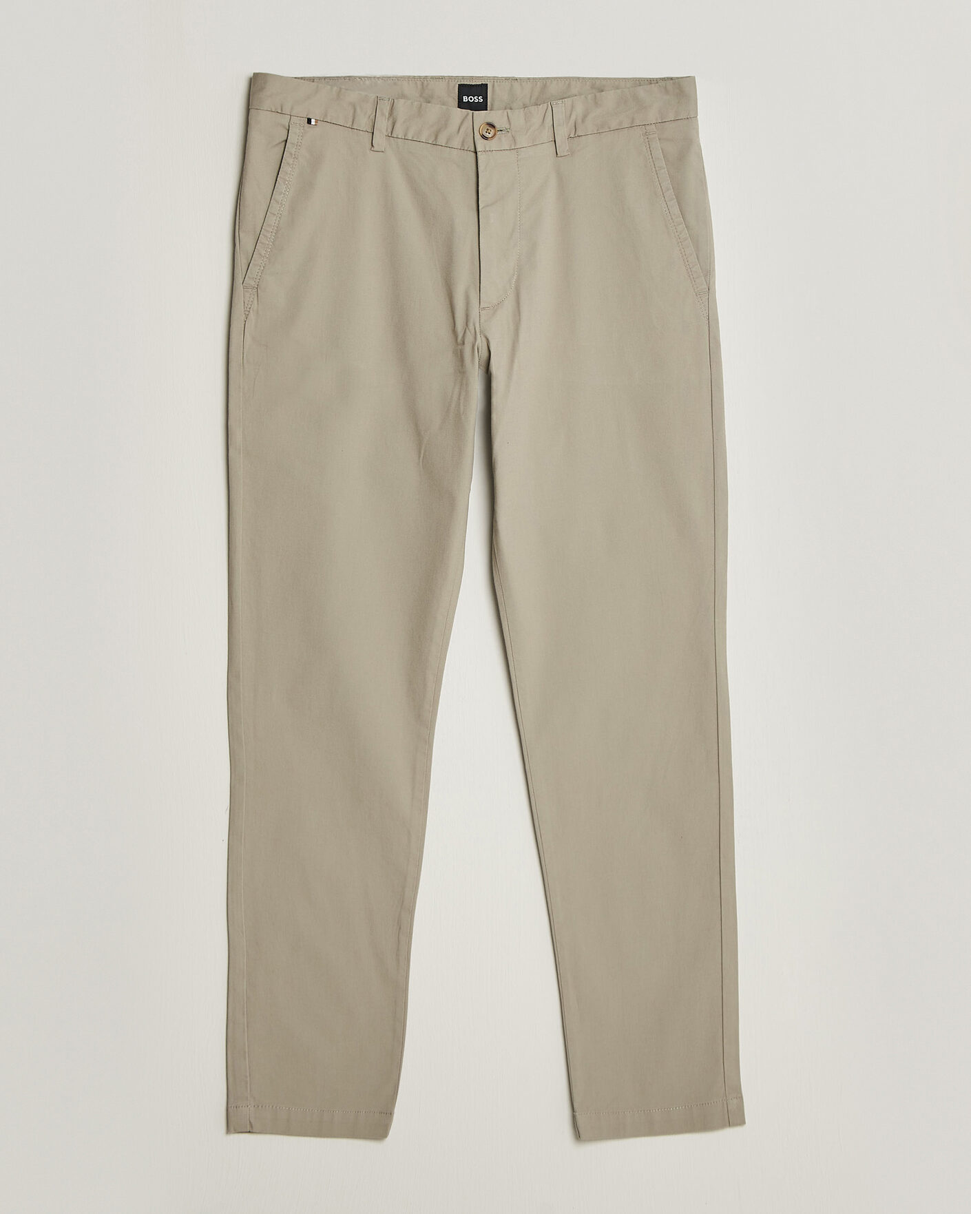 BOSS BLACK Kaiton Structured Chinos Open Beige at CareOfCarl.com
