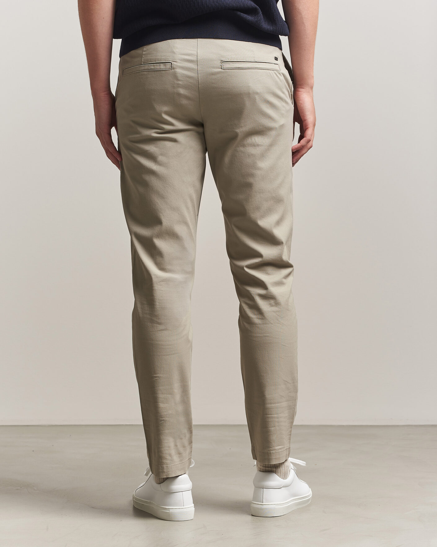 Men | Trousers | BOSS BLACK | Kaiton Structured Chinos Open Beige