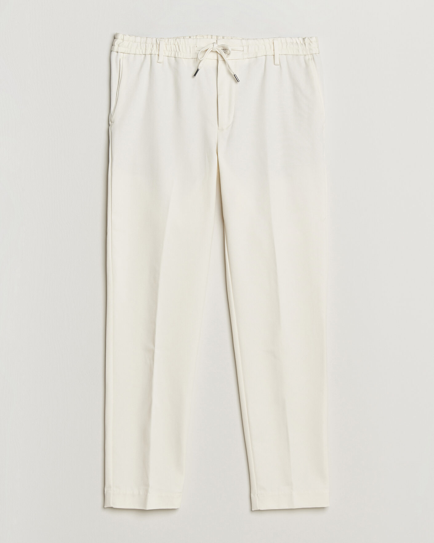Men | Trousers | BOSS BLACK | Kane Drawstring Trousers Open White