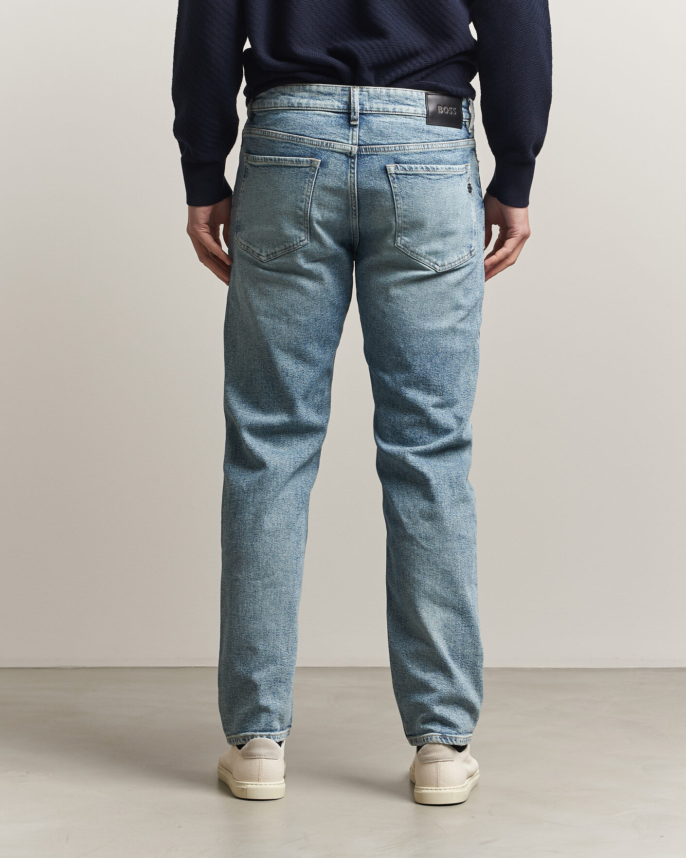 Men | Trousers | BOSS BLACK | Ogden Regular Fit Jeans Bright Blue