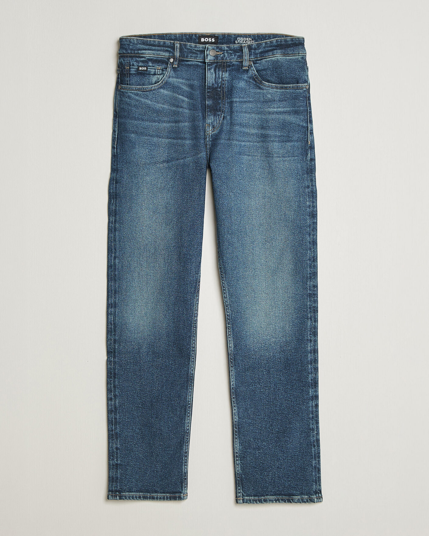 Men | Jeans | BOSS BLACK | Ogden Regular Fit Jeans Medium Blue
