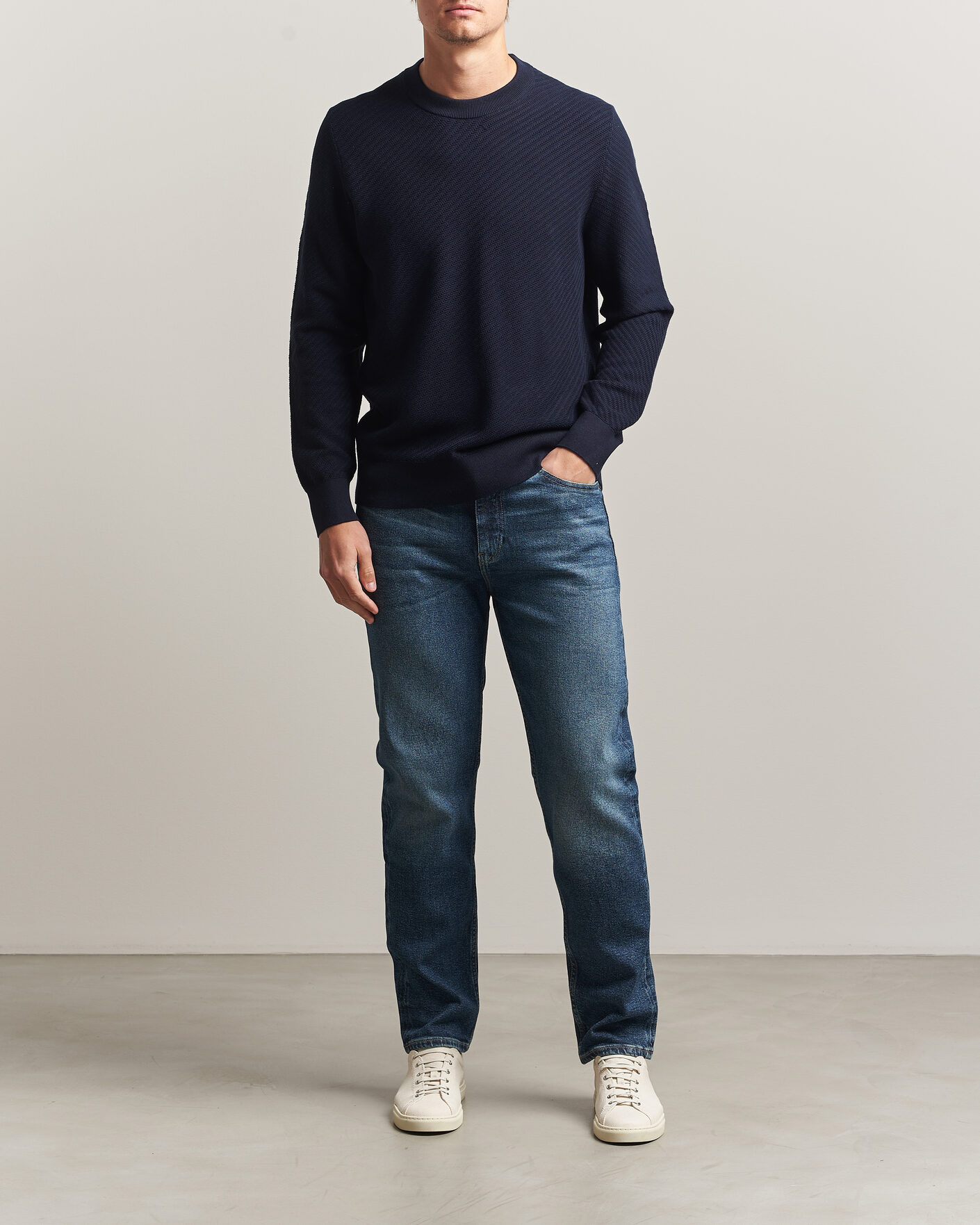 Men | Jeans | BOSS BLACK | Ogden Regular Fit Jeans Medium Blue