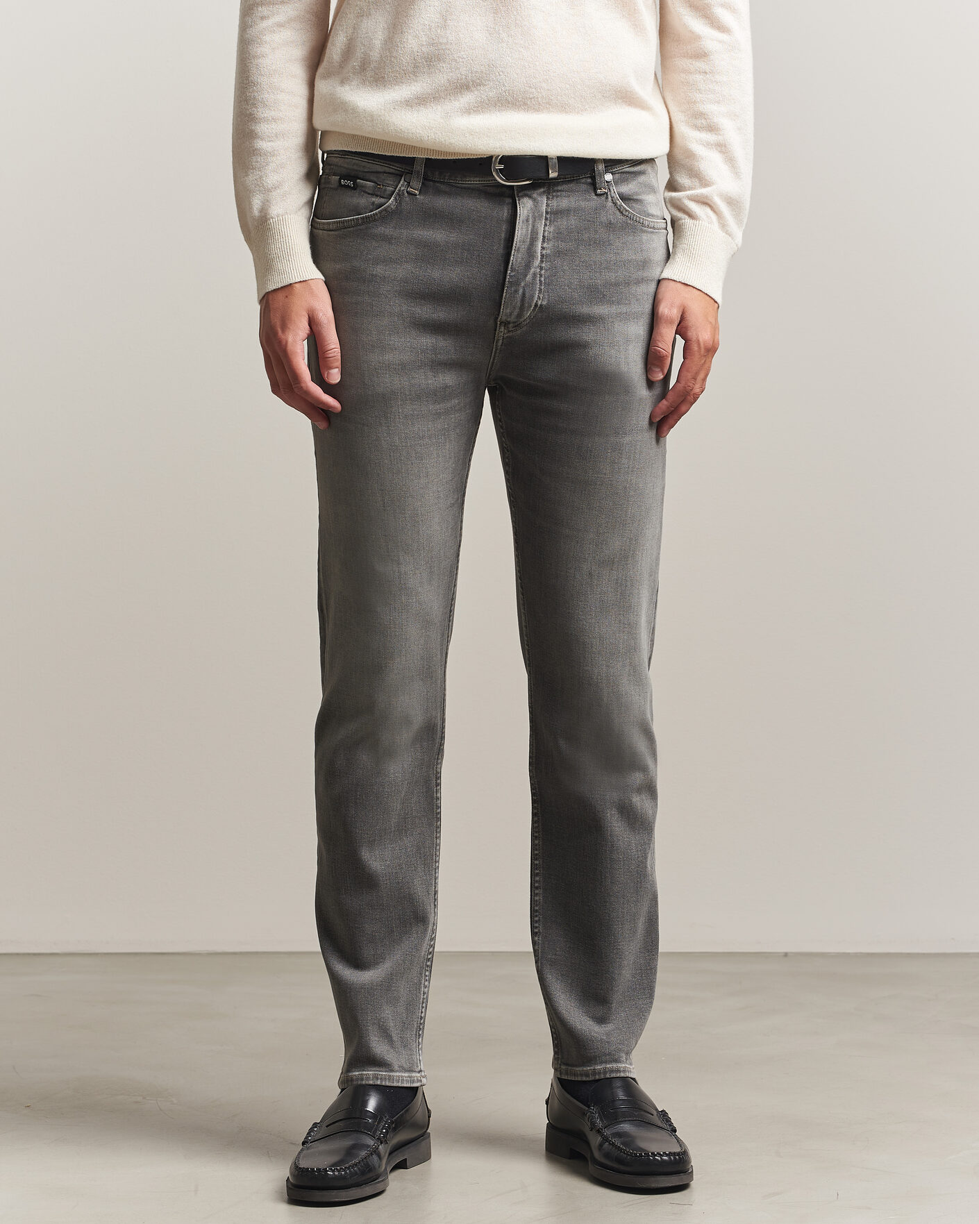 Men | Jeans | BOSS BLACK | Ogden Regular Fit Jeans Medium Grey