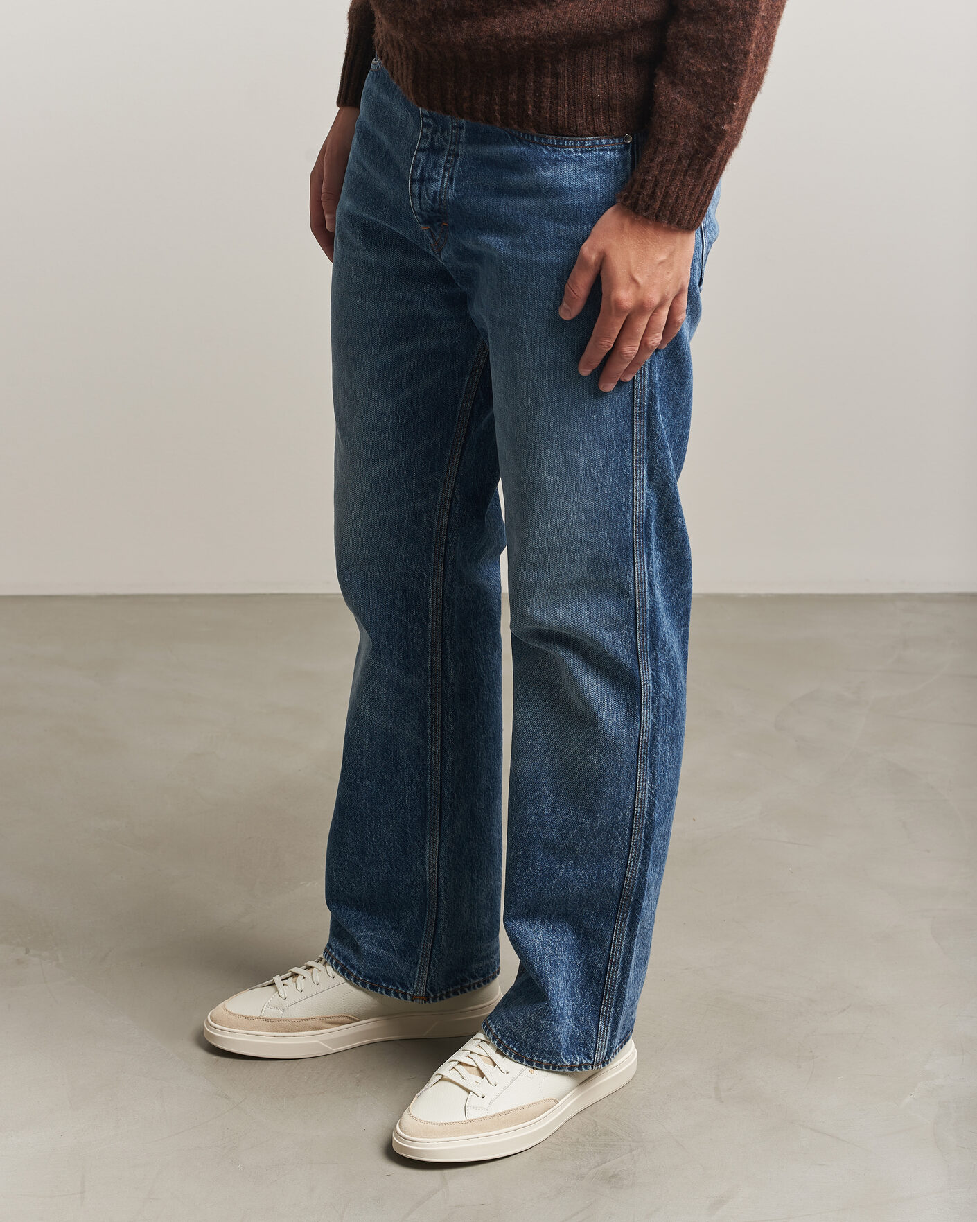 Men | Sneakers | BOSS BLACK | Kieran Leather/Suede Sneaker Open White