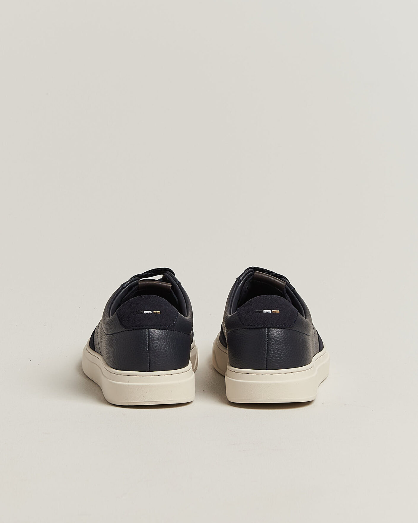 Men | Sneakers | BOSS BLACK | Kieran Leather/Suede Sneaker Dark Blue