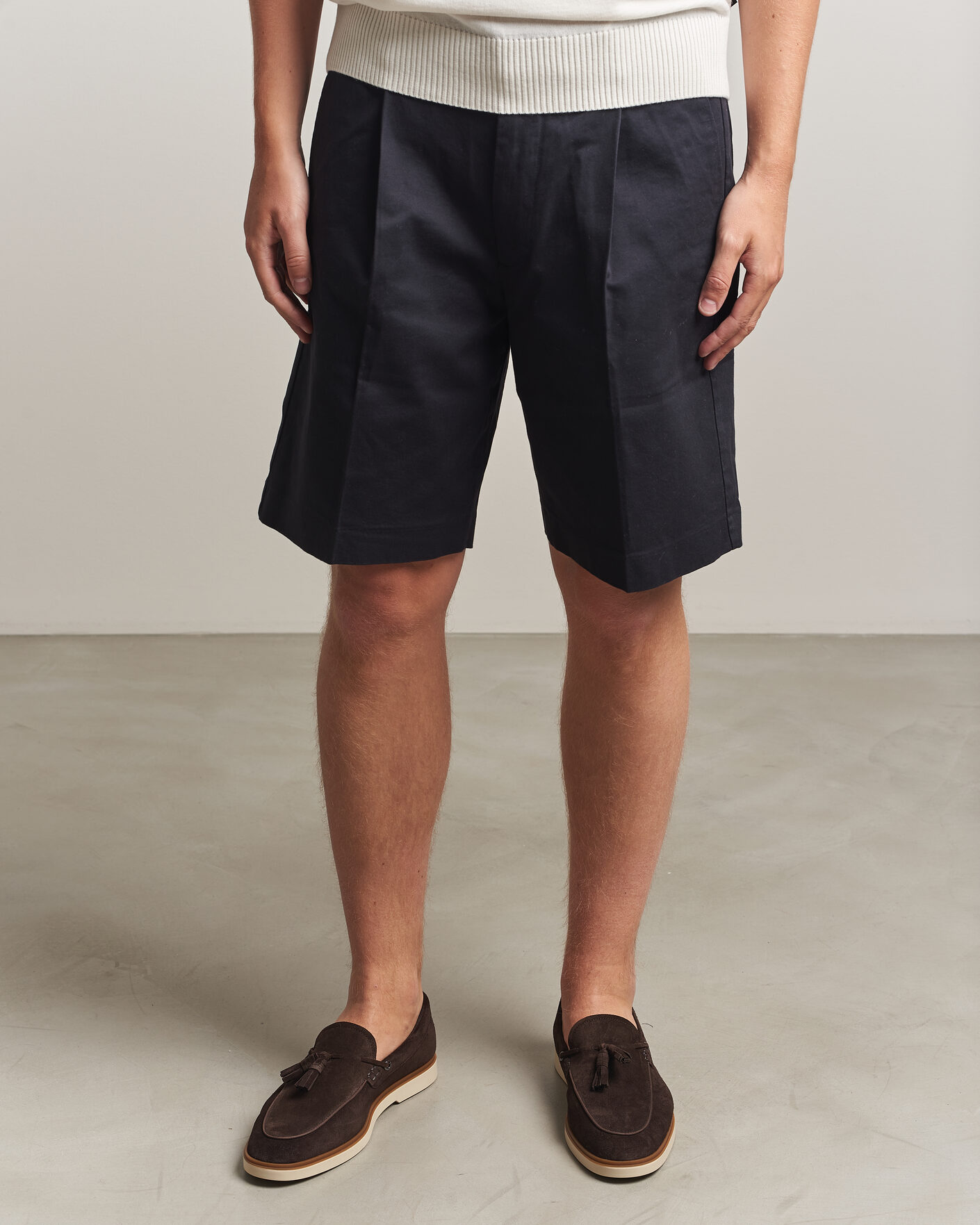 Men | Loafers | BOSS BLACK | Hedley Suede Tassle Loafer Dark Brown