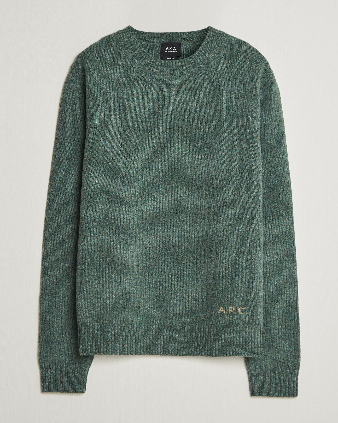 A.P.C.ニット A.P.C. Ribbed Wool Sweater for Men | MR PORTER
