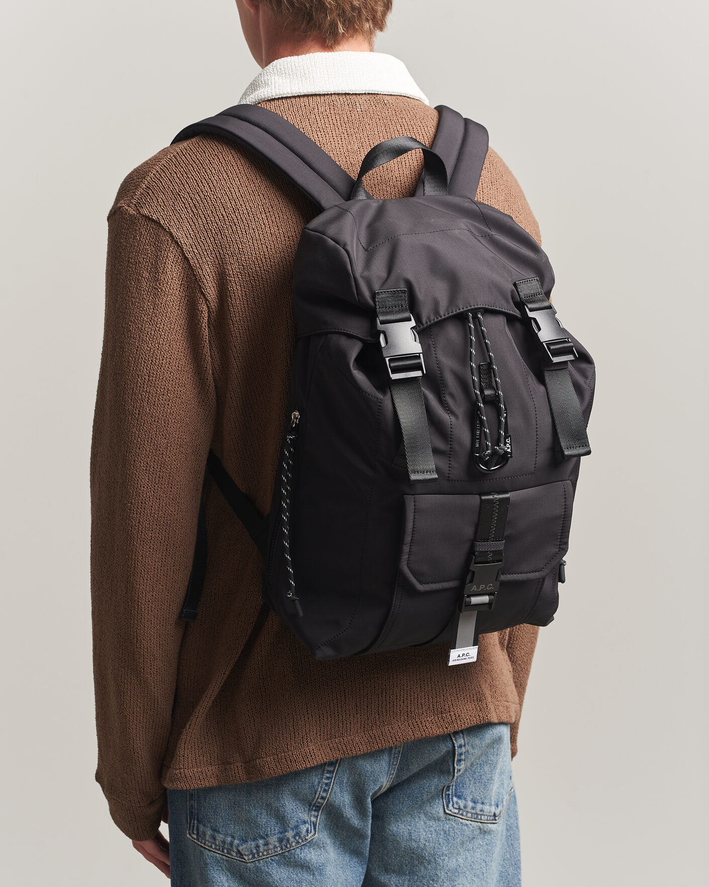Men | Bags | A.P.C. | Trek Backpack Black