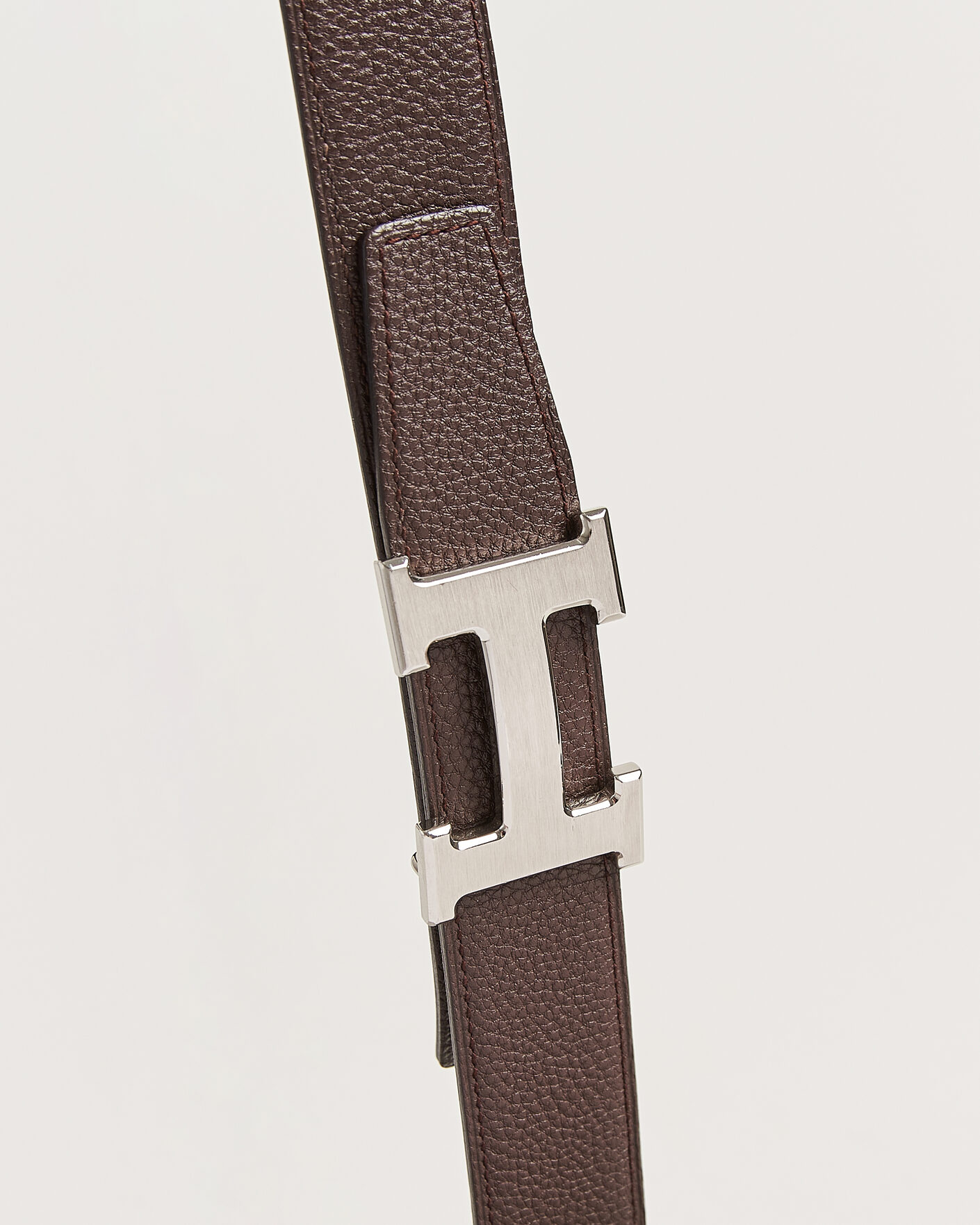 Men | Pre-Owned & Vintage Bags | Hermès Pre-Owned | Constance Reversible Belt 90 Brown/Black