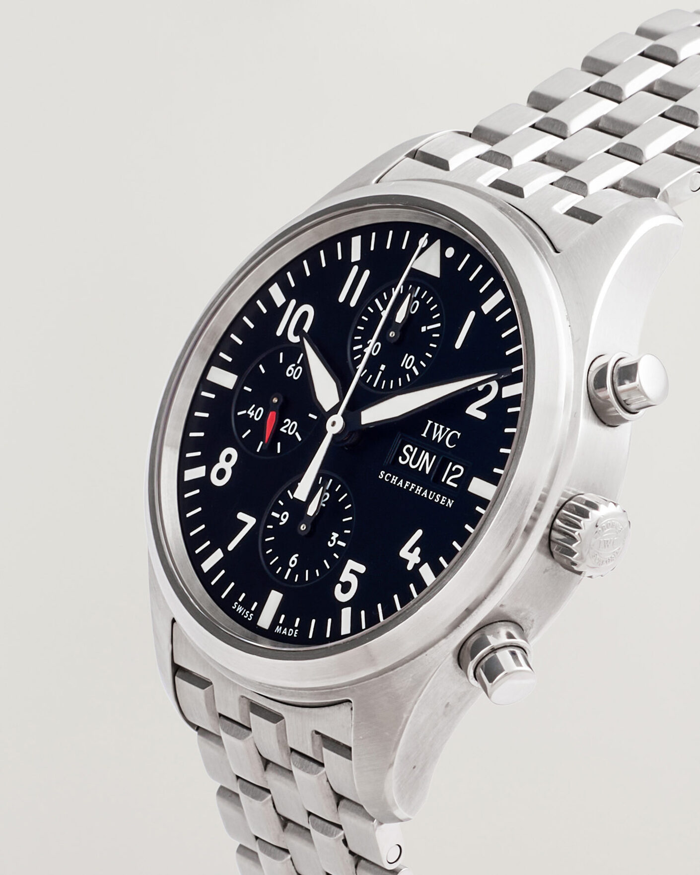 Men | Pre-Owned & Vintage Watches | IWC Pre-Owned | Pilot’s Chronograph 