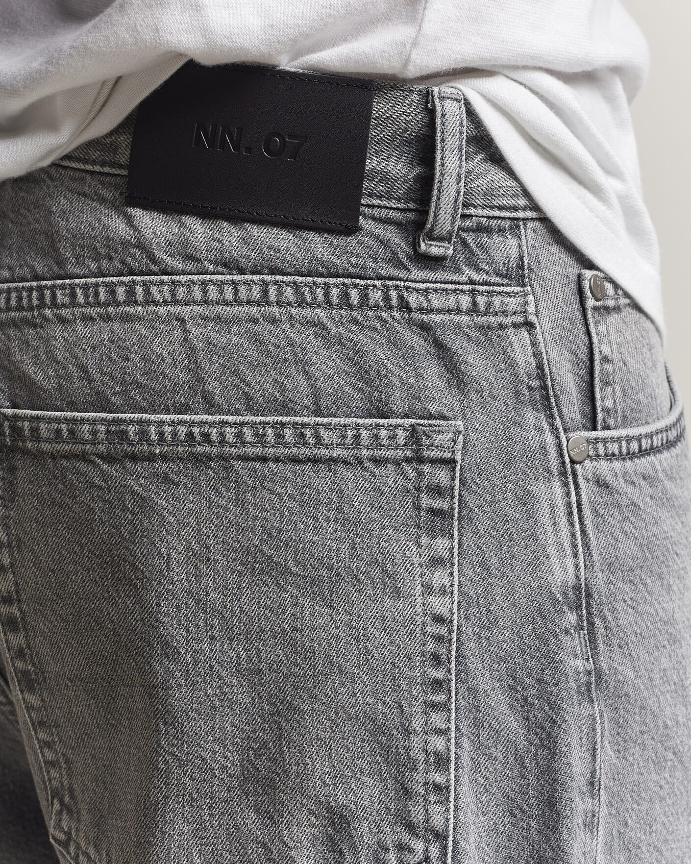 Men | Shirts | NN07 | Otis Relaxed Fit Jeans Washed Grey