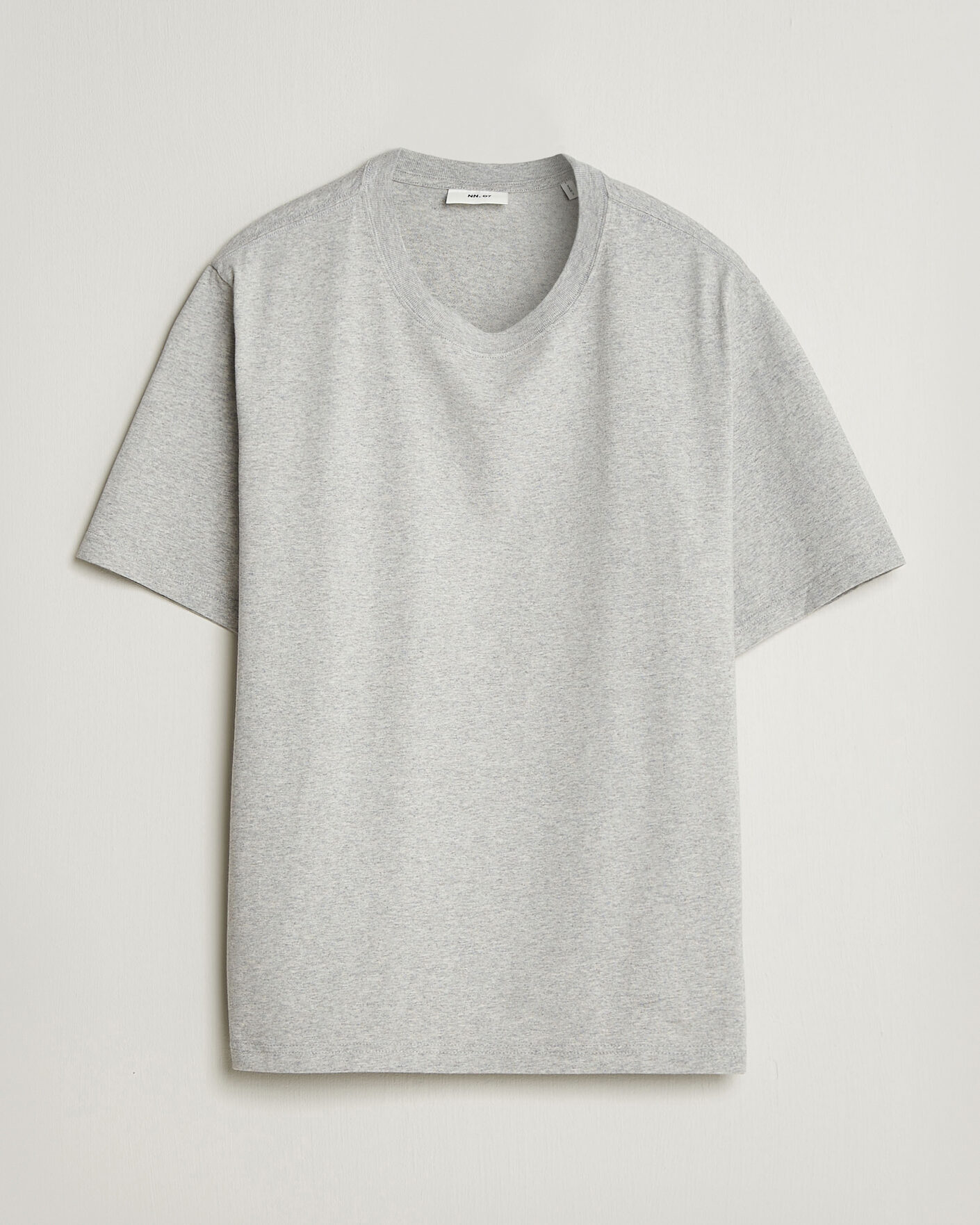 Men |  | NN07 | Jett Printed HQ T-Shirt Grey Melange
