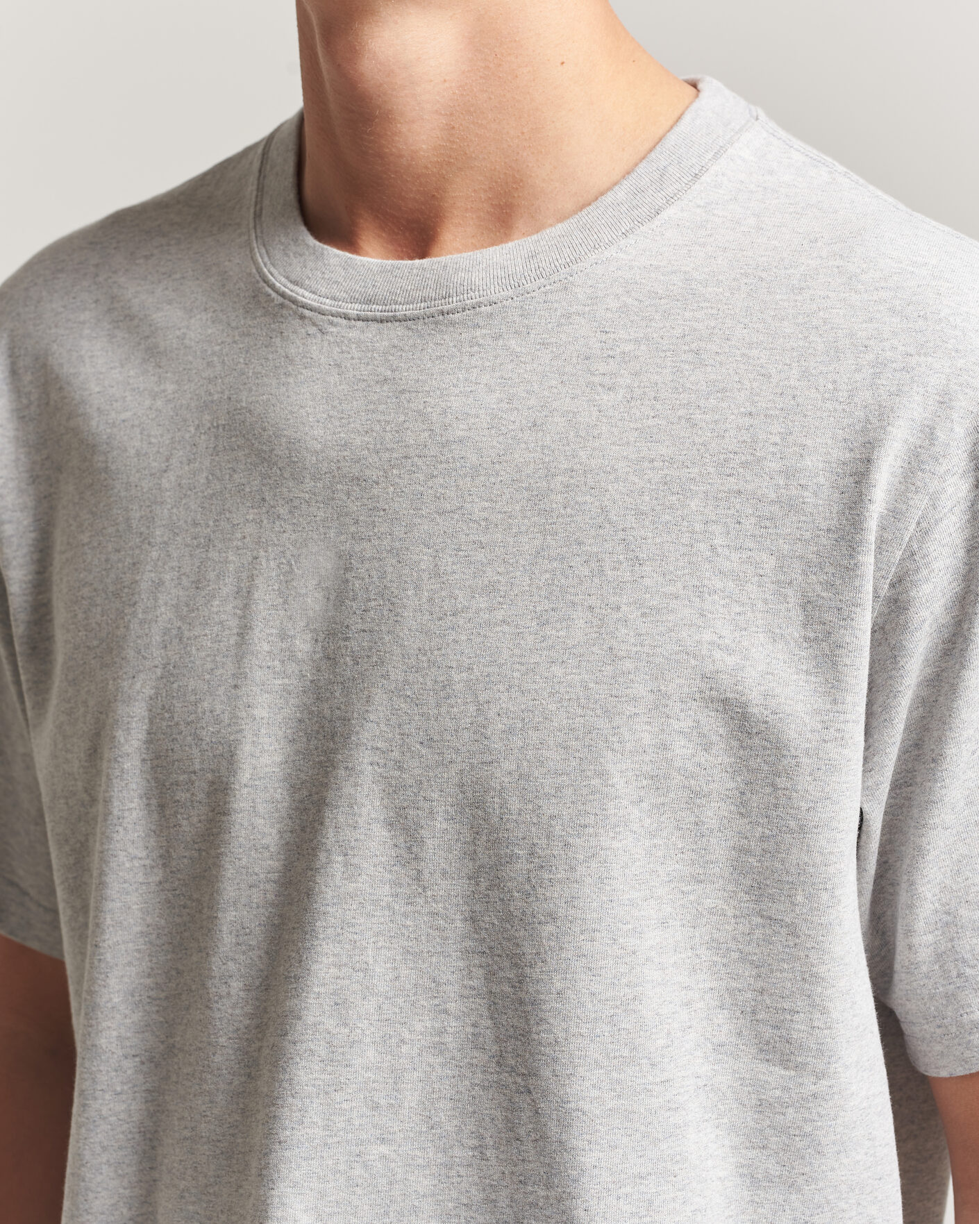 Men | T-Shirts | NN07 | Jett Printed HQ T-Shirt Grey Melange