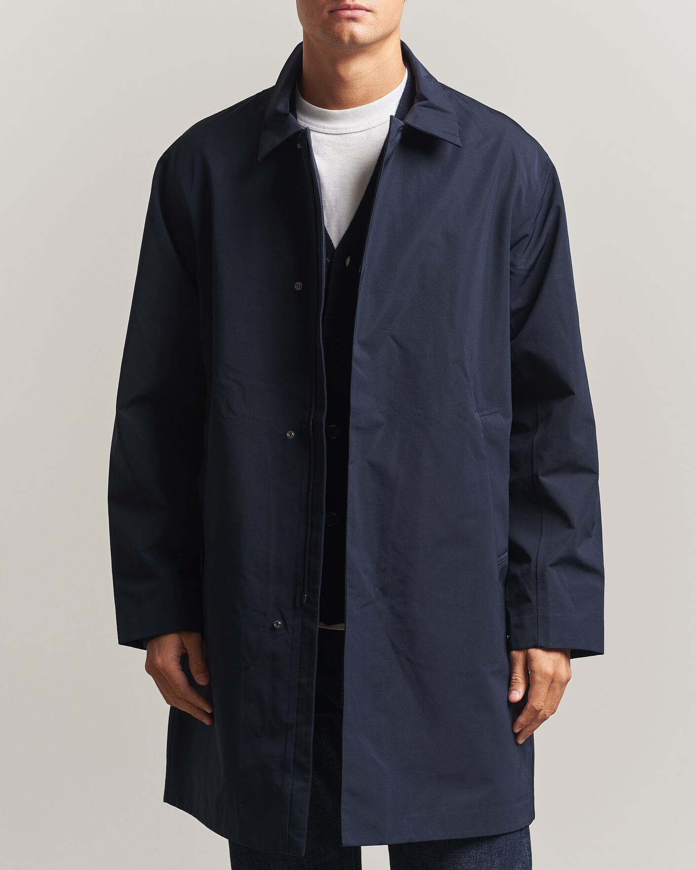 Men | Coats & Jackets | NN07 | Steve Technical Coat Deep Navy