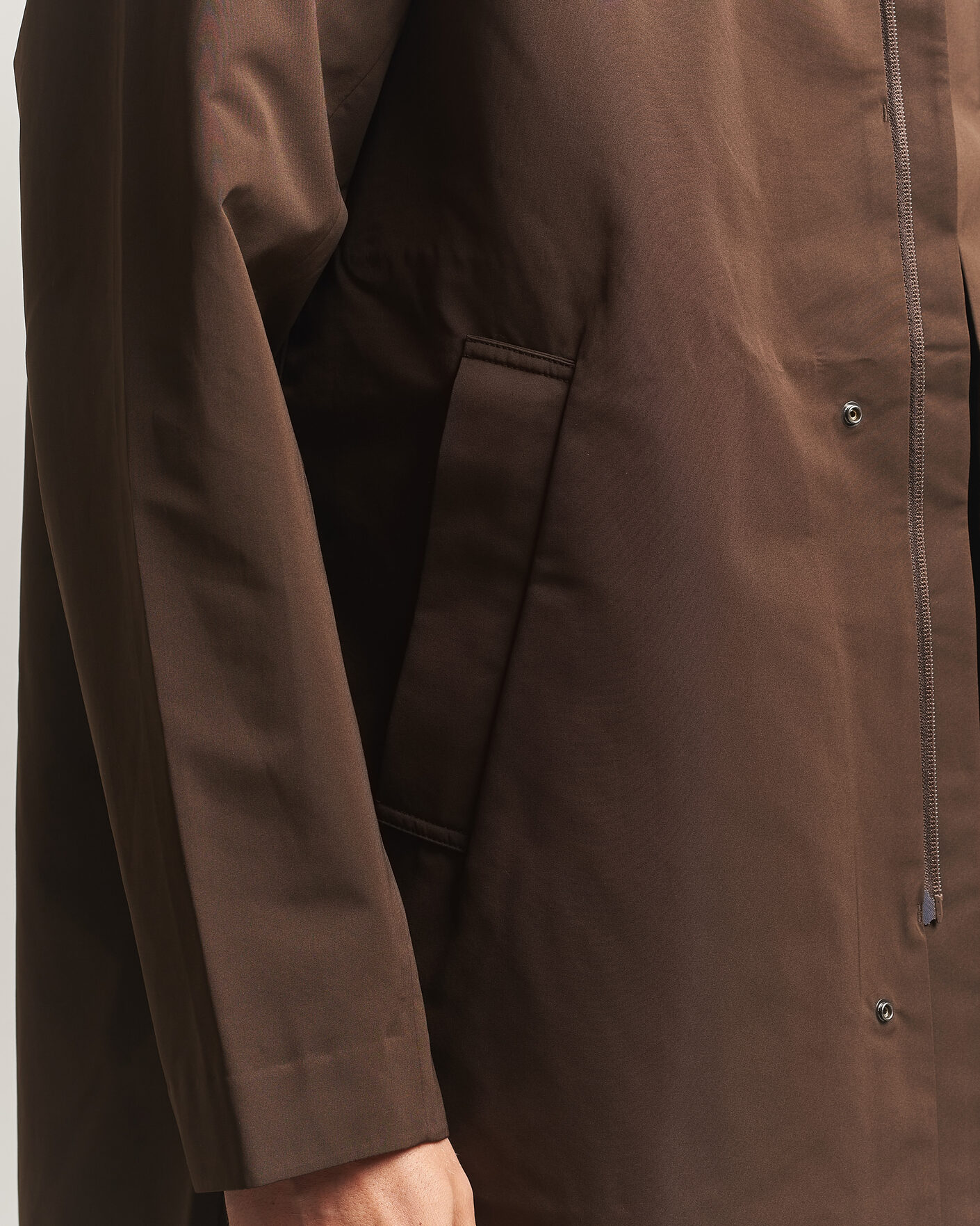 Men | Coats & Jackets | NN07 | Steve Technical Coat Demitasse Brown