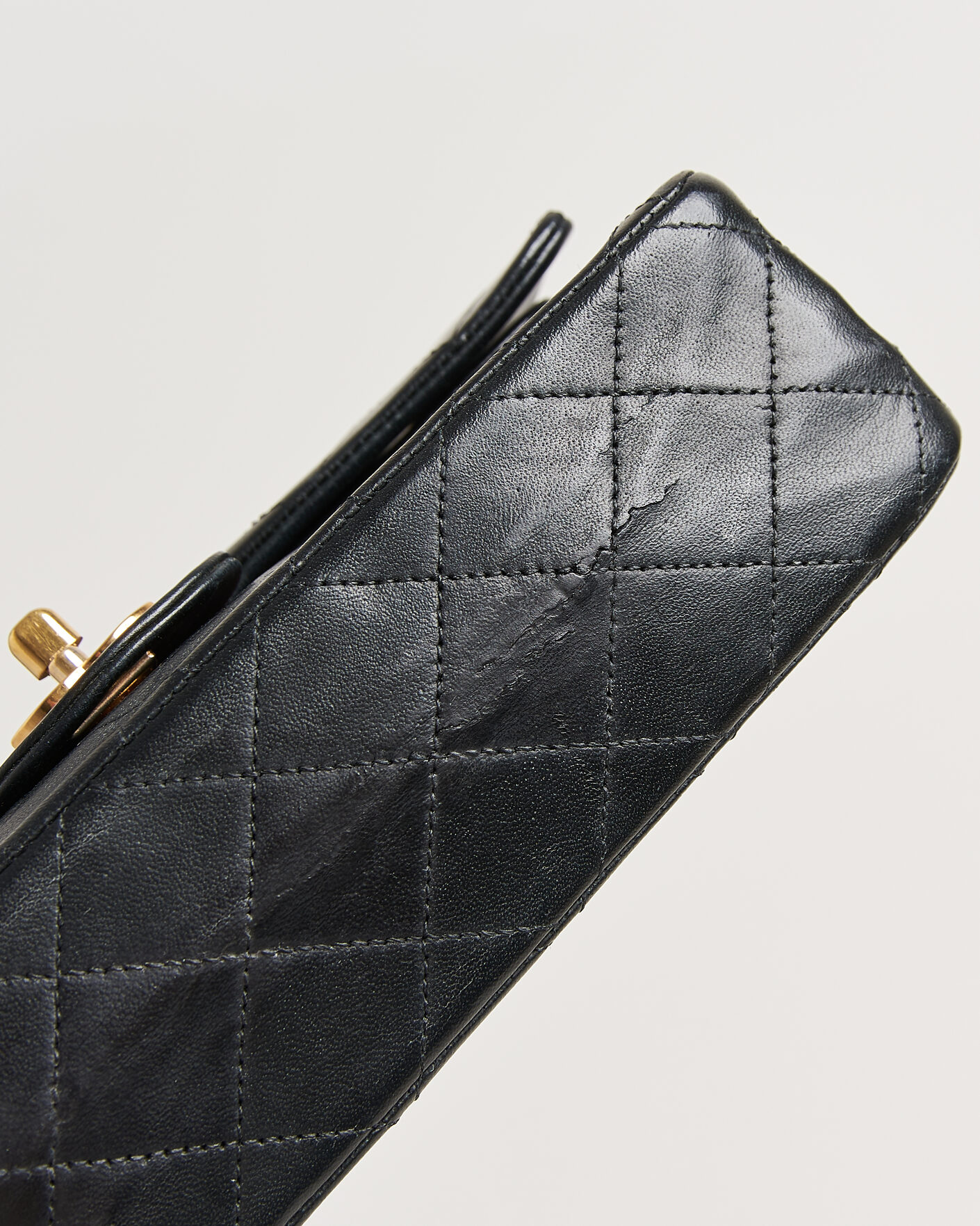 Men | Pre-Owned & Vintage Bags | Chanel Pre-Owned | Classic Small Double Flap Bag Black