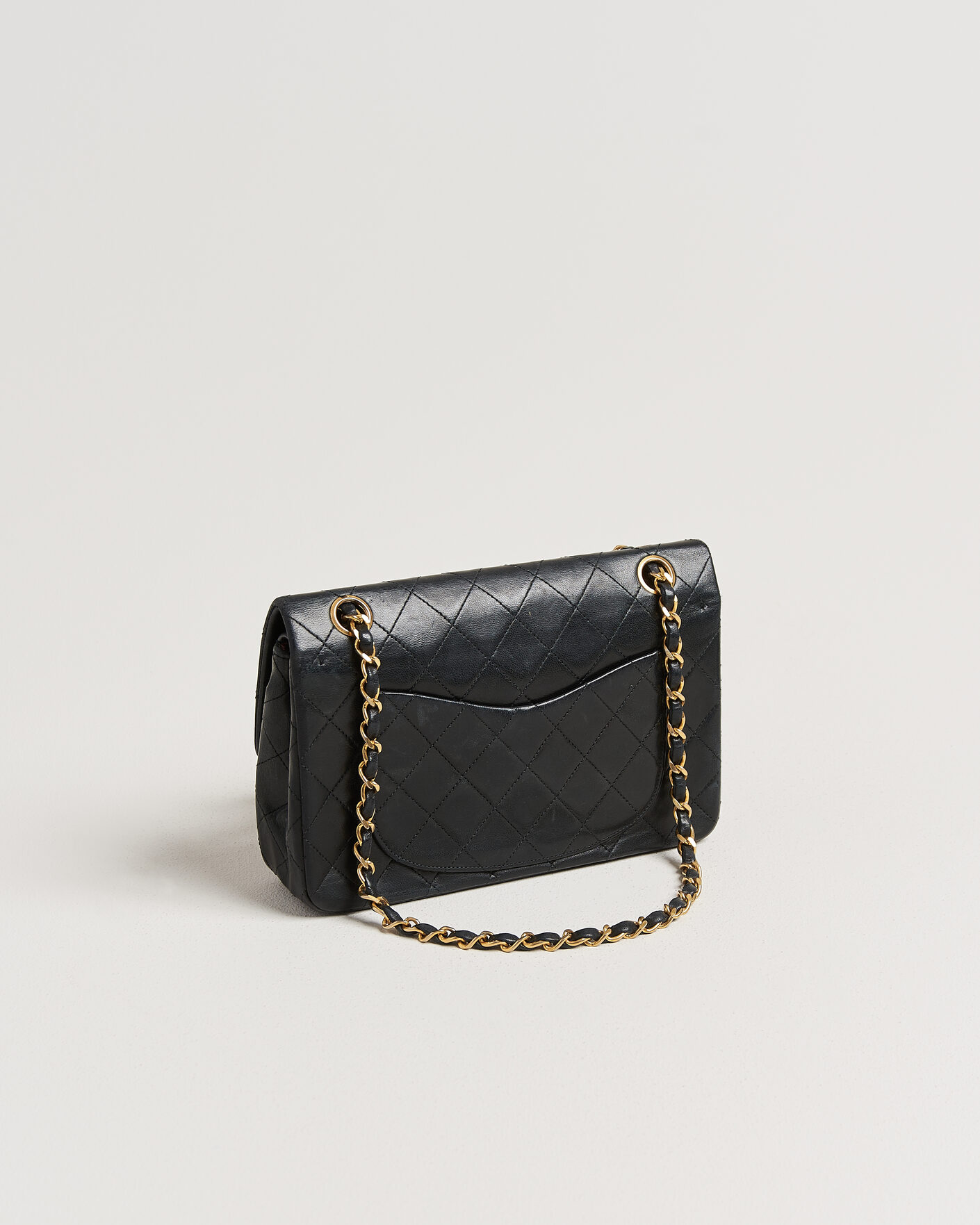 Men | Pre-Owned & Vintage Bags | Chanel Pre-Owned | Classic Small Double Flap Bag Black